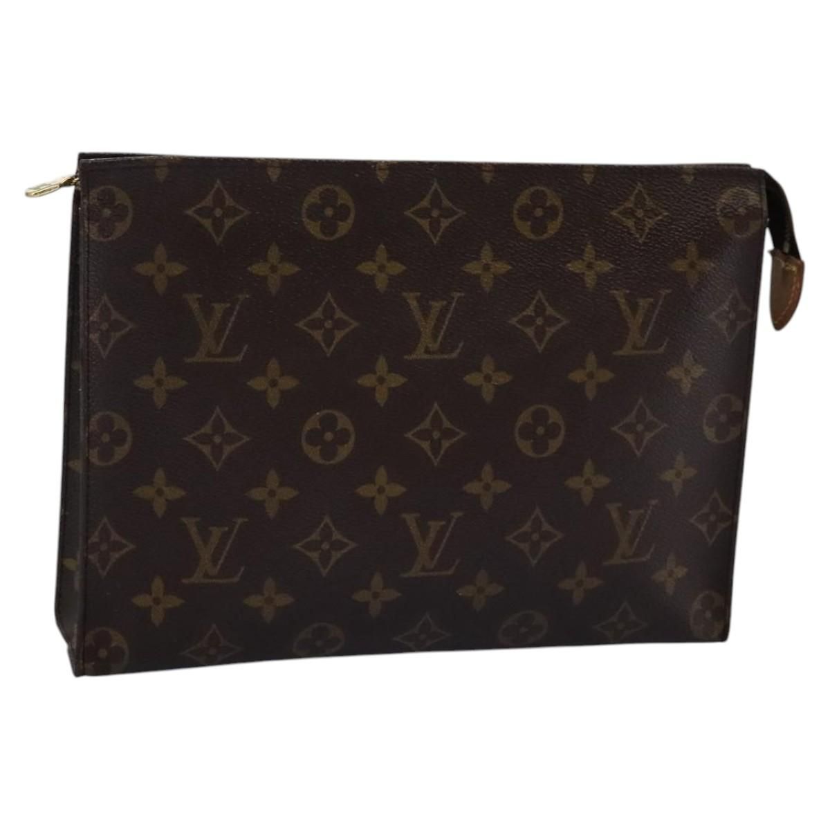 Louis Vuitton Monogram Poche Toilette 26 Pouch M 47542 Lv Auth