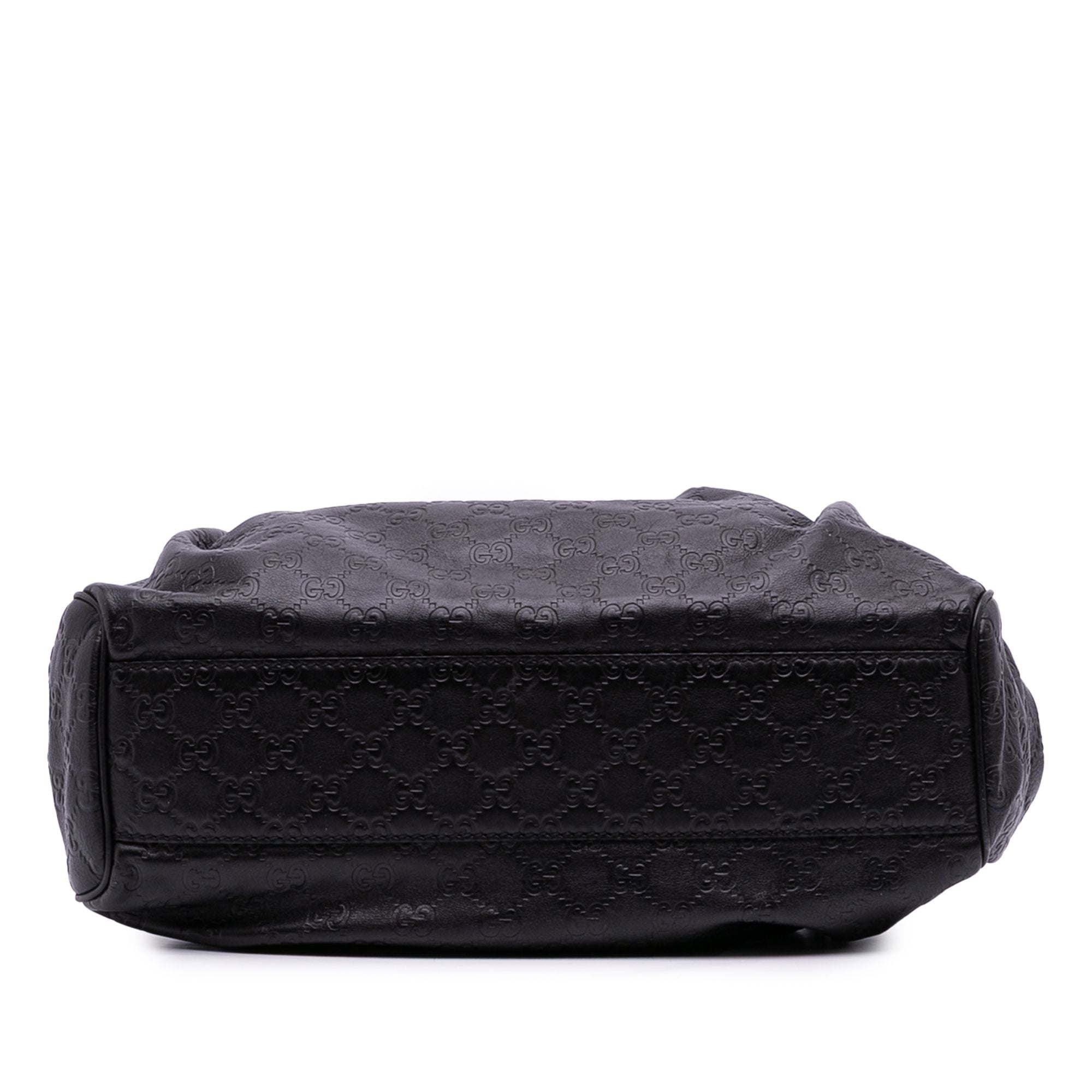 Gucci Medium Guccissima Sukey Tote Black