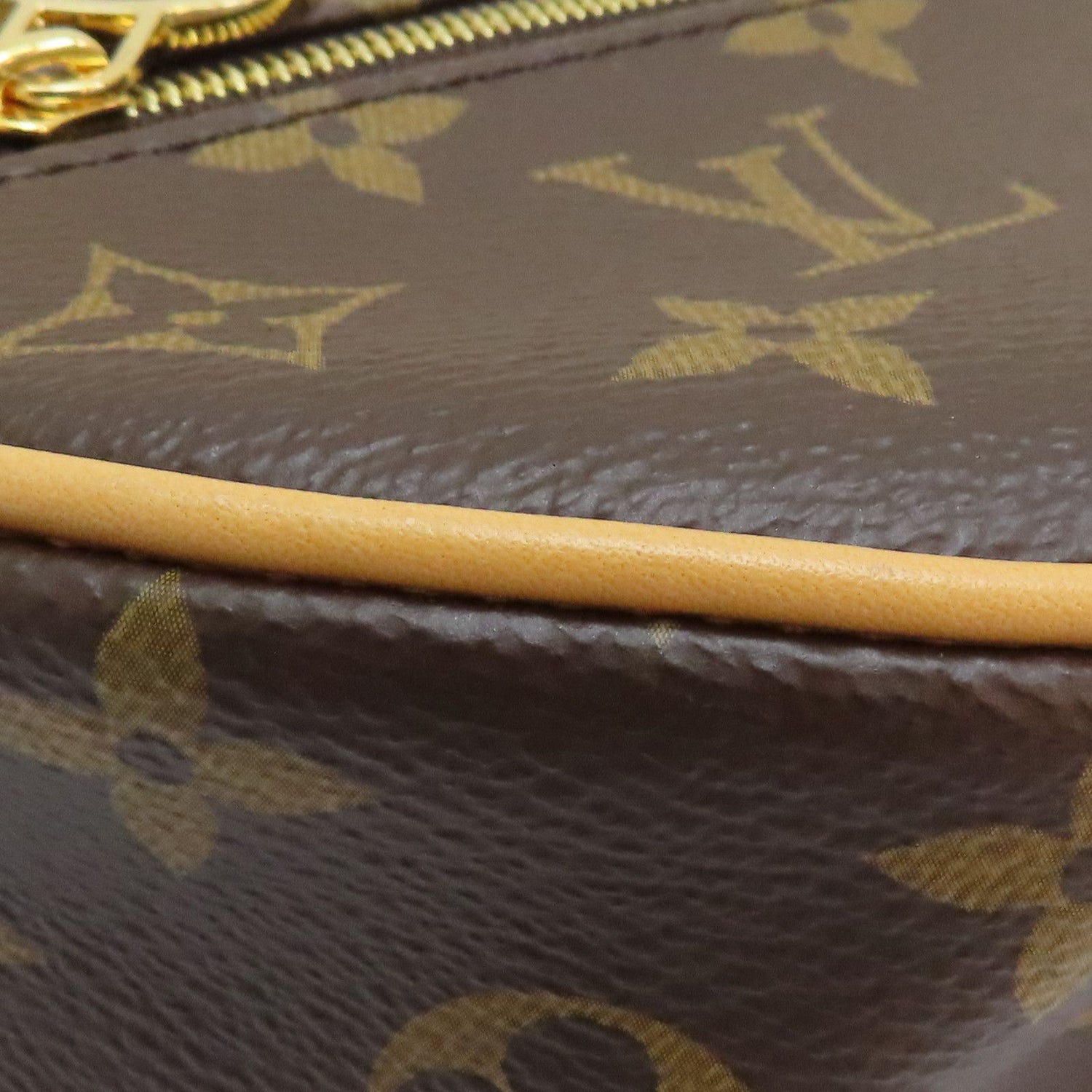Louis Vuitton Loop Monogram Canvas Brown Shoulder Handbag M 81098