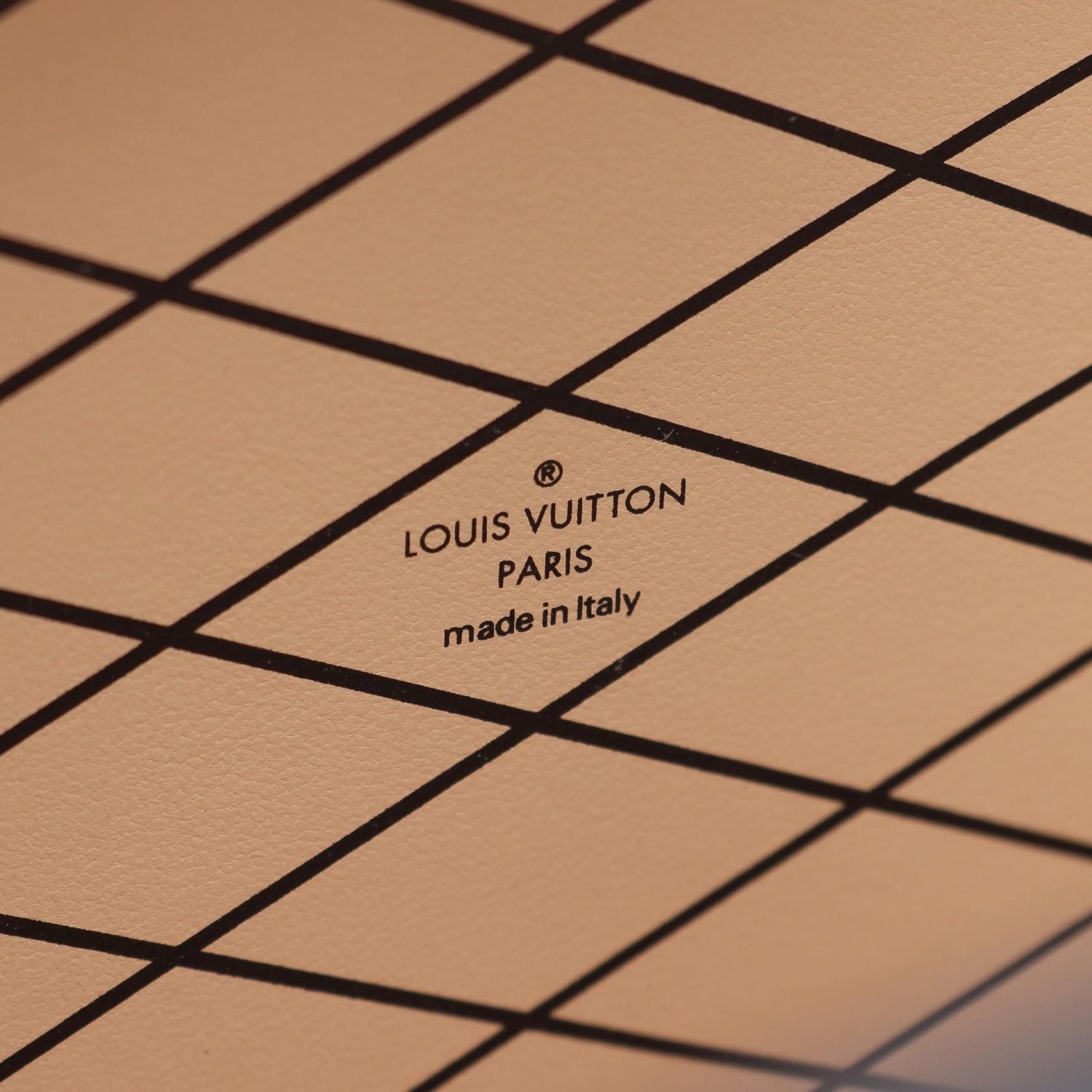 Louis Vuitton Petit Bowat Chapo Beige Black Handbag M 53138