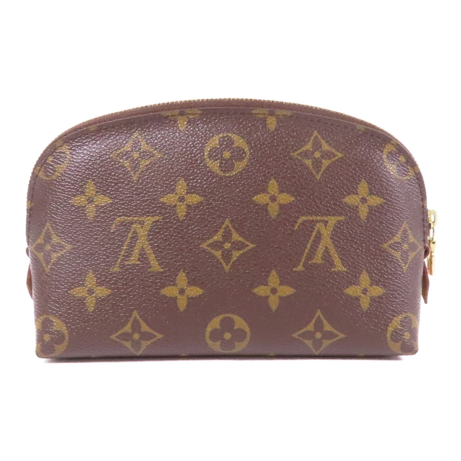 Louis Vuitton Monogram Cosmetic Pouch Pm Brown Brown Business Bag Clutch Bag M 47515