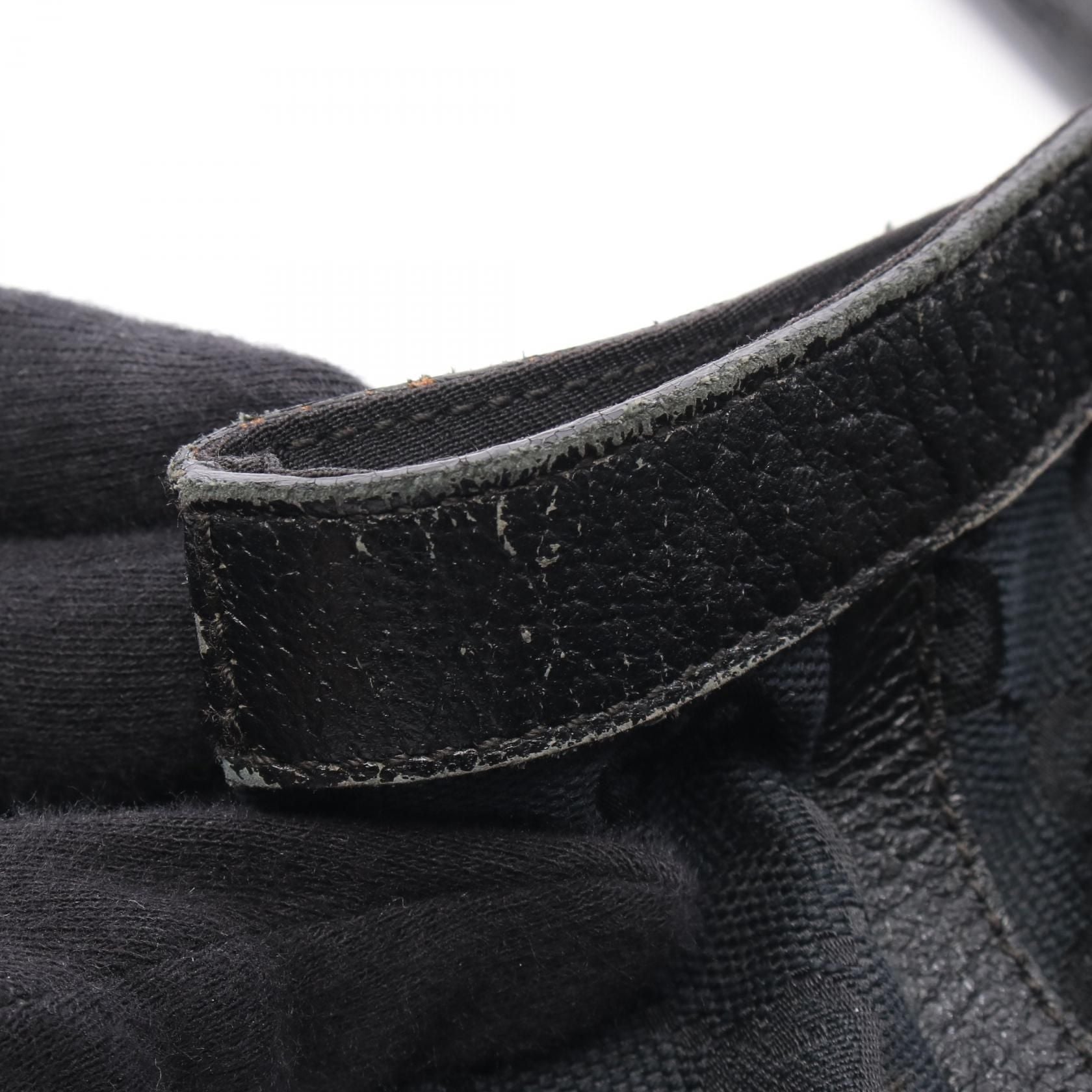 Gucci Abbey Gg Canvas Tote Bag Black Canvas 146247
