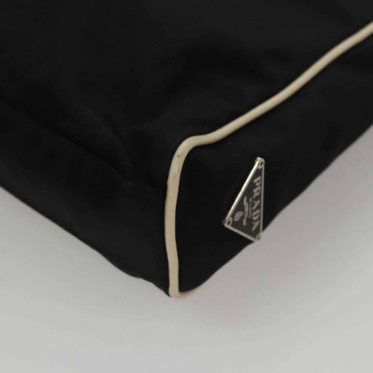Prada Shoulder Bag Nylon Black Auth