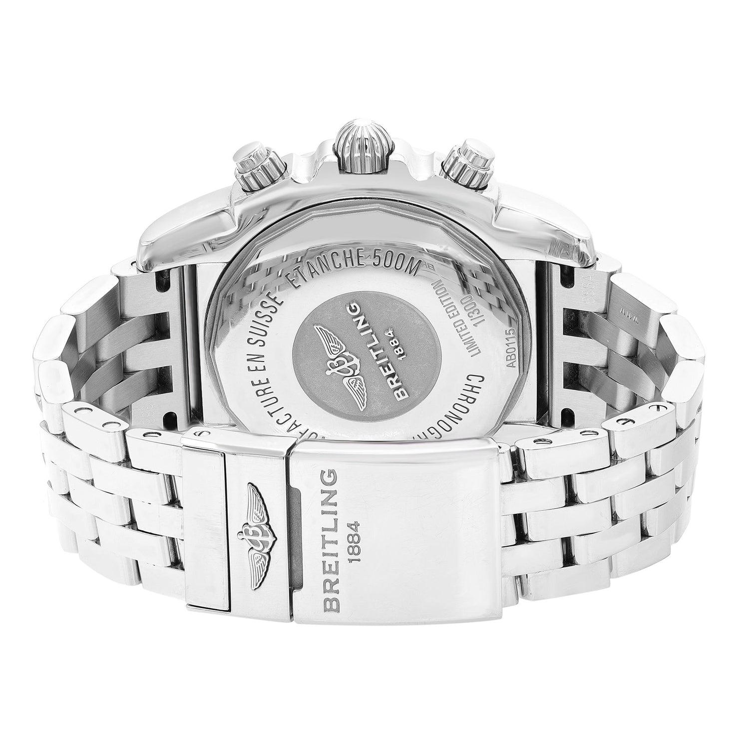 Breitling Chronomat 44 Japan Limited Edition Gray Dial Watch AB01151A/F577-388A