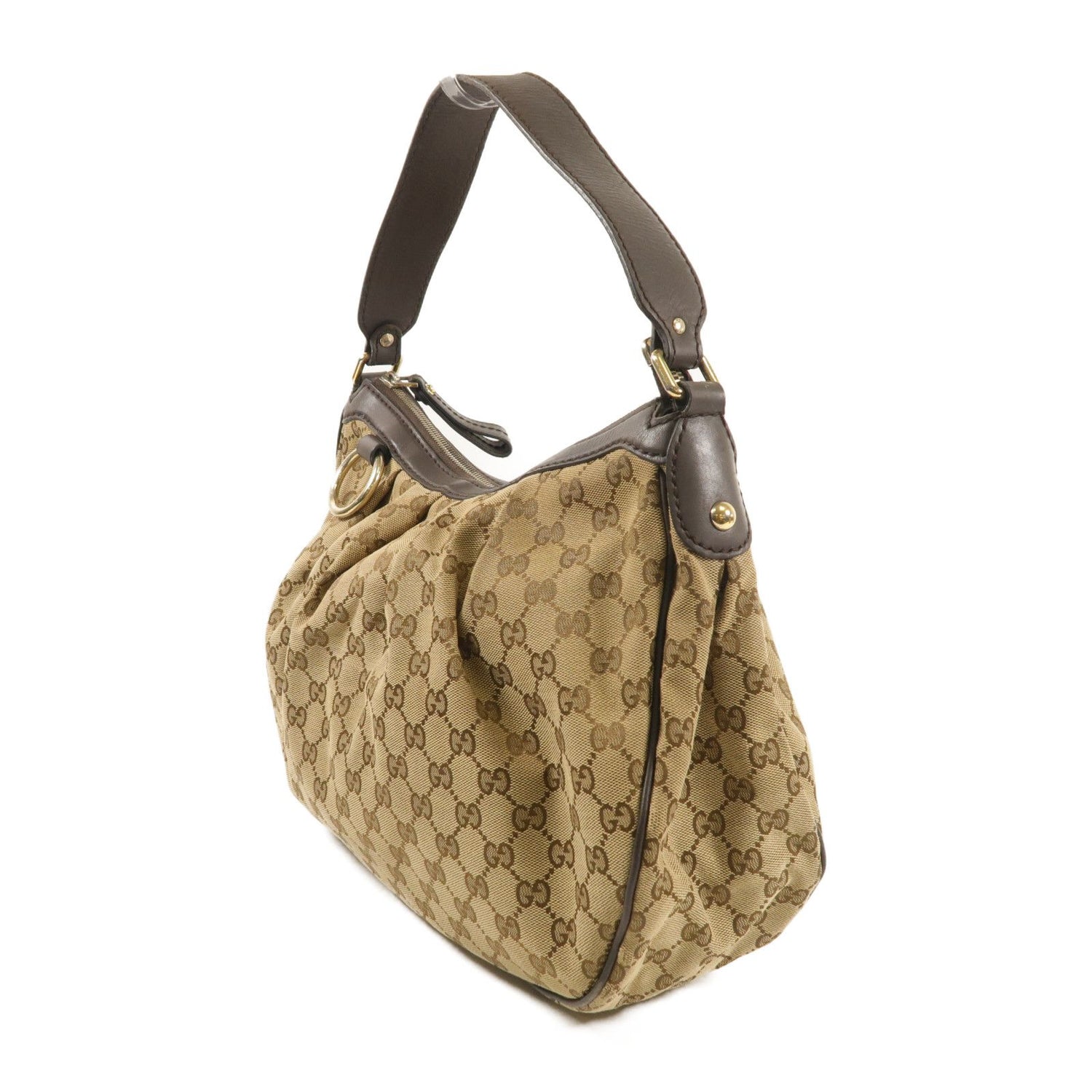 Gucci Medium Sukey Hobo, GG Canvas