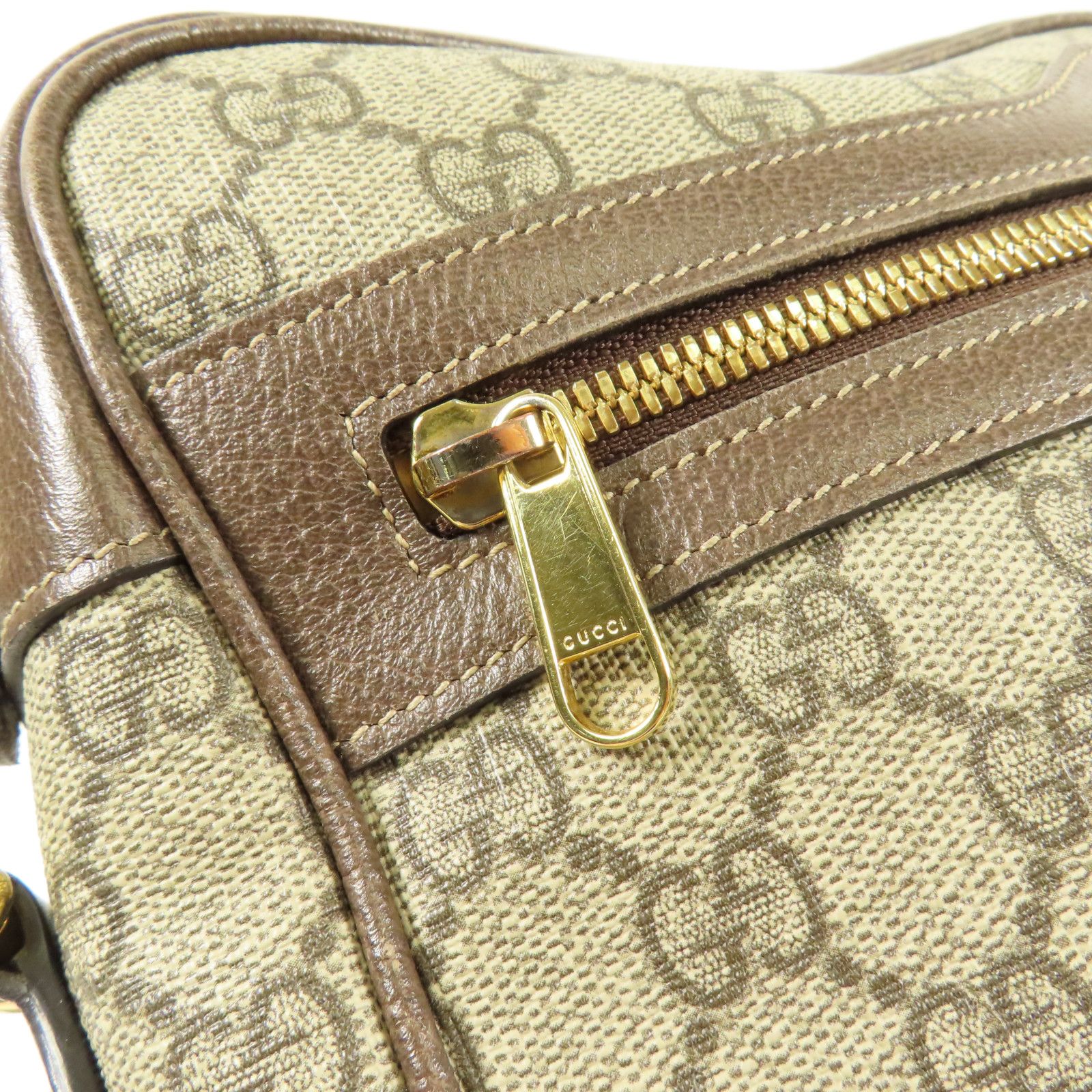 Gucci Small Ophidia Web Shoulder Bag, GG Supreme