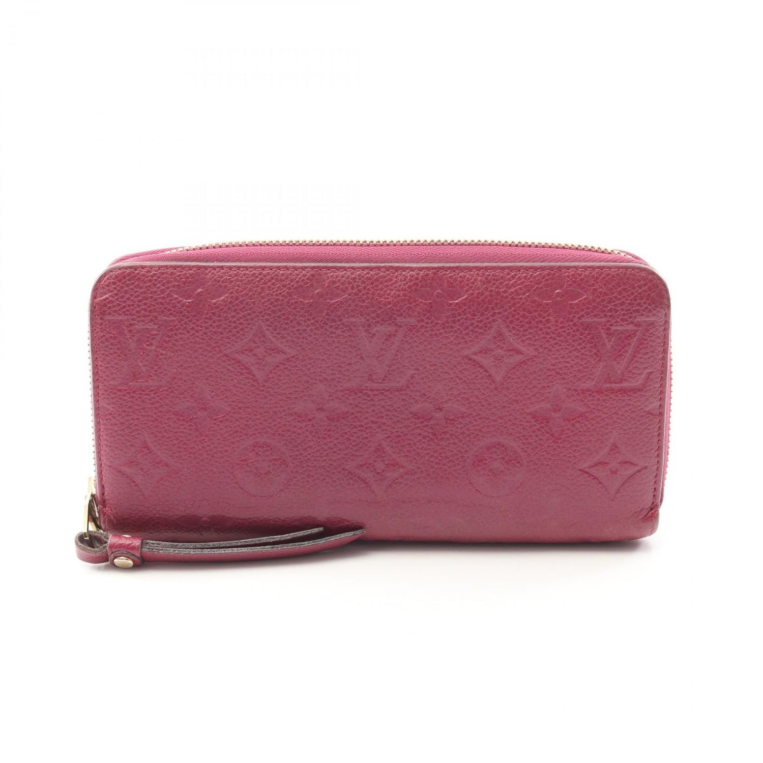Louis Vuitton Zippy Wallet Aurore Pink Around Long Wallet M 60549
