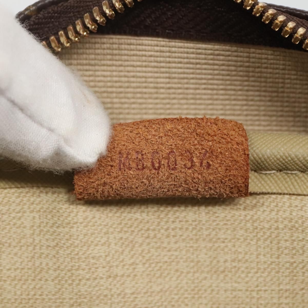 Louis Vuitton Monogram Deauville Hand Bag M 47270 Lv Auth
