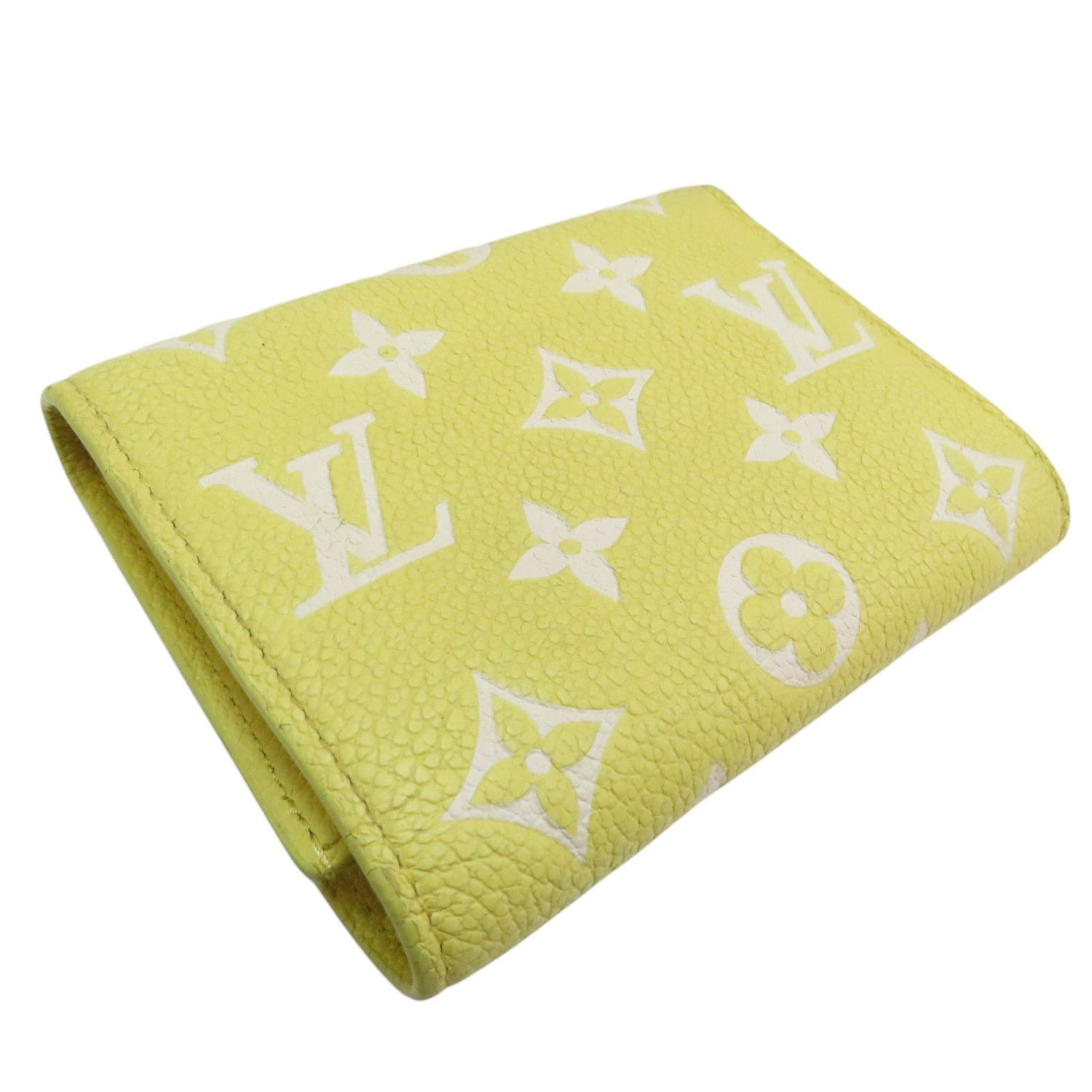 Louis Vuitton Victorine Small Wallet Empreinte Yellow M 81428