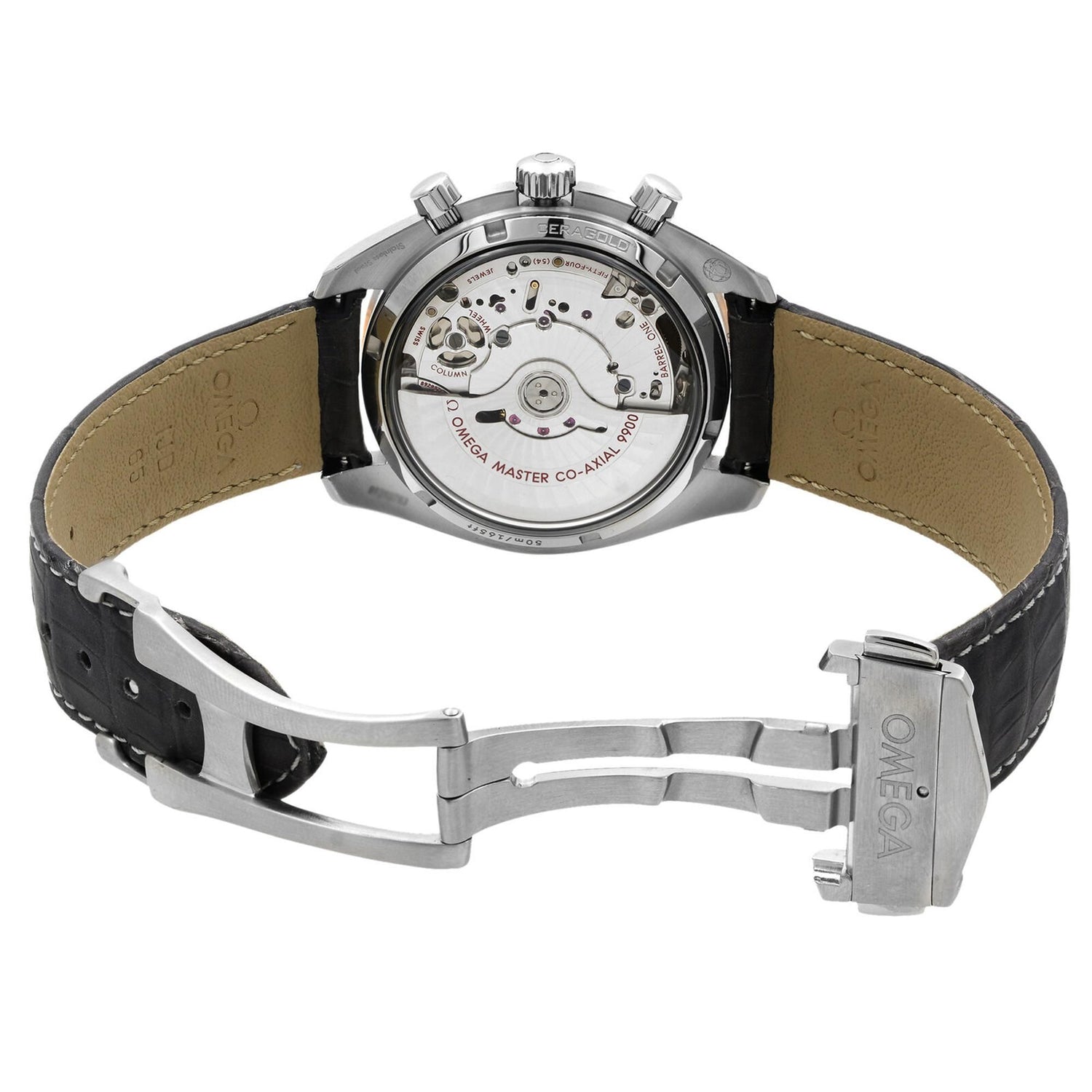Omega Speedmaster Racing Steel Gold Grey Dial Mens Watch 329.23.44.51.06.001