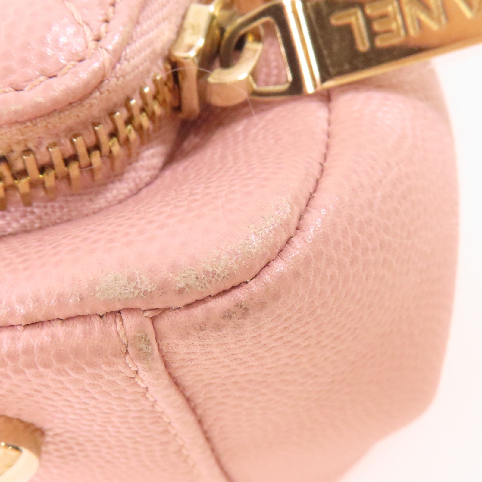 Chanel Pink Caviar Quilted Small Business Affinity Flap