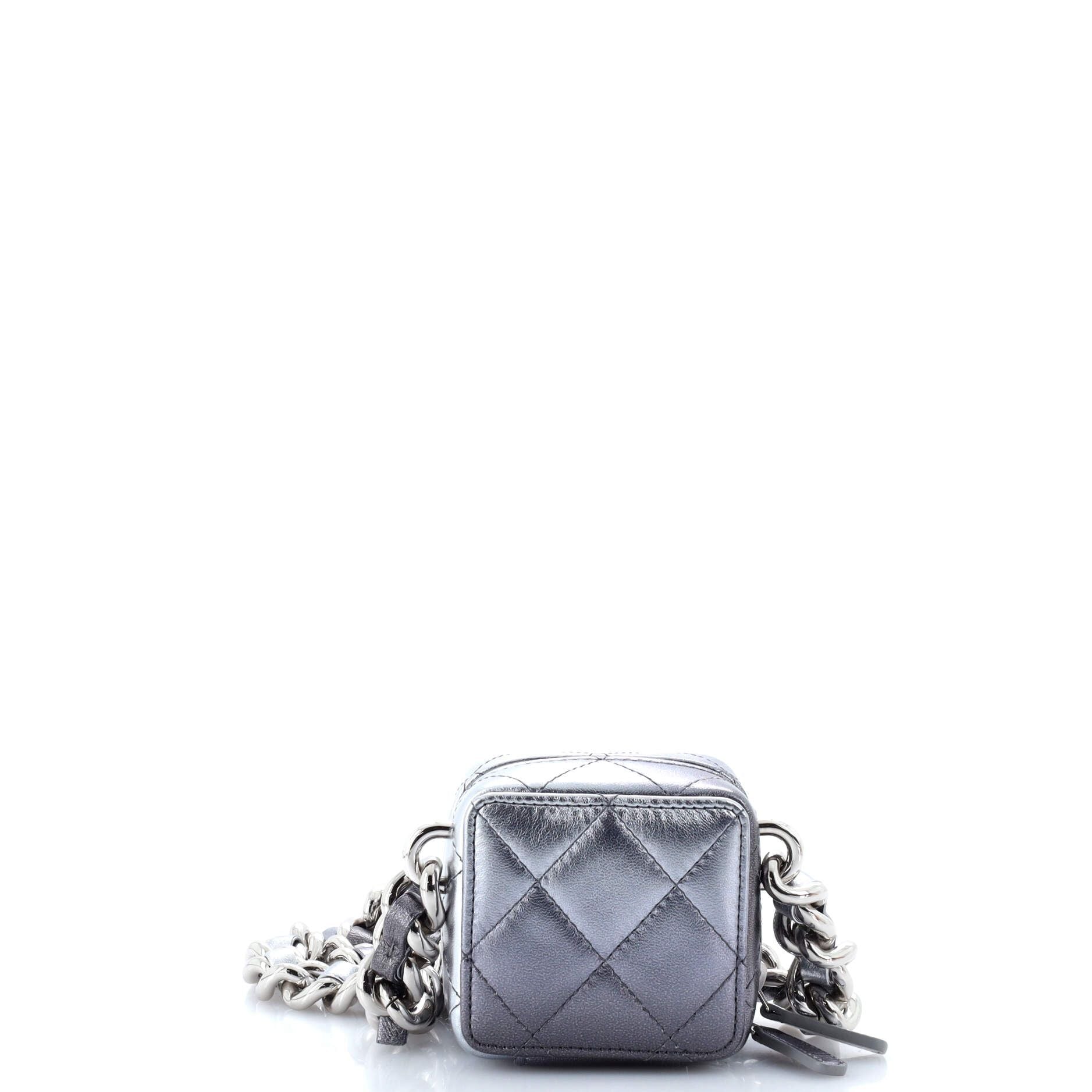 Chanel Like A Wallet Clutch With Chain Quilted Gradient Metallic Lambskin Mini