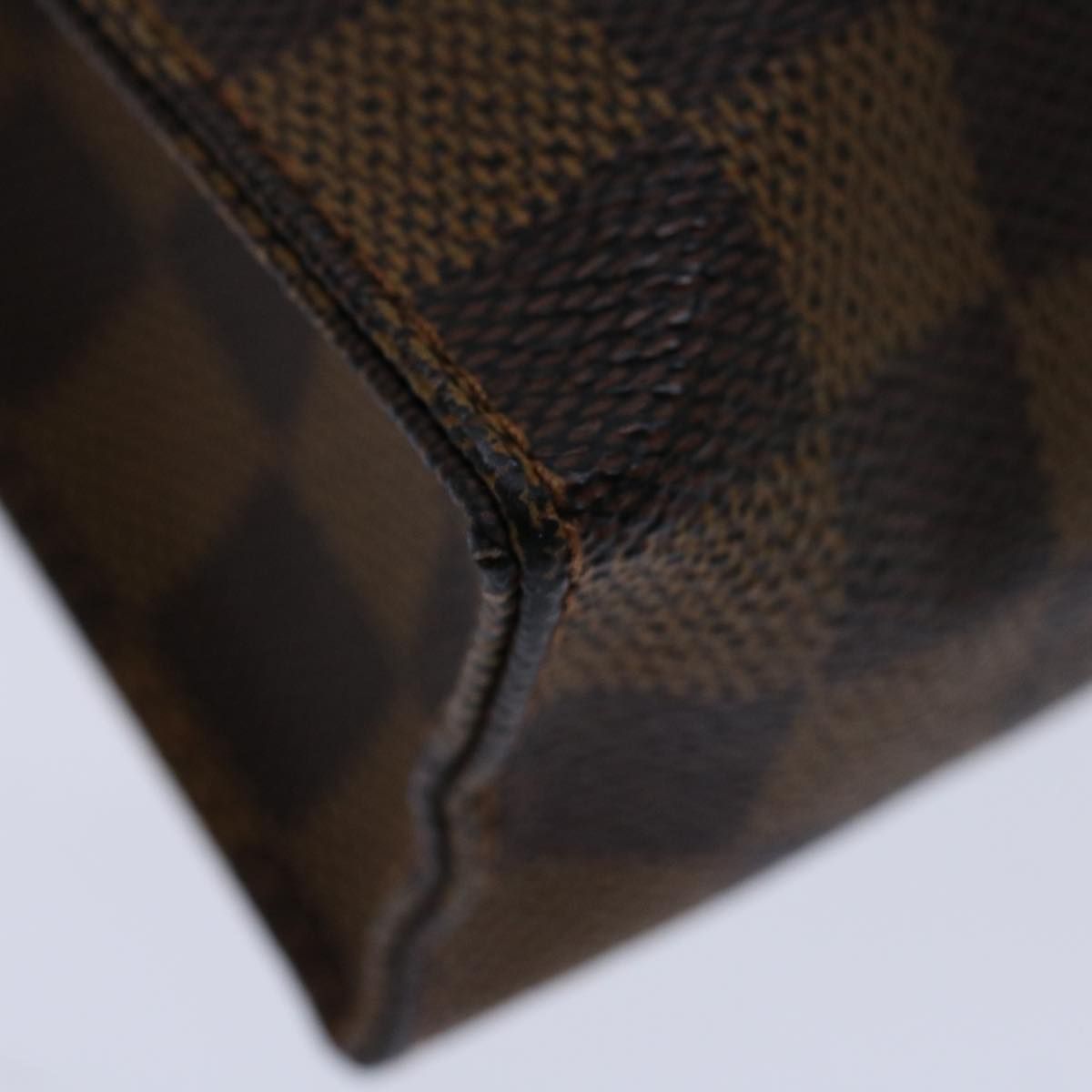 Louis Vuitton Damier Ebene Poche Toilette 26 Pouch N 47543 Lv Auth
