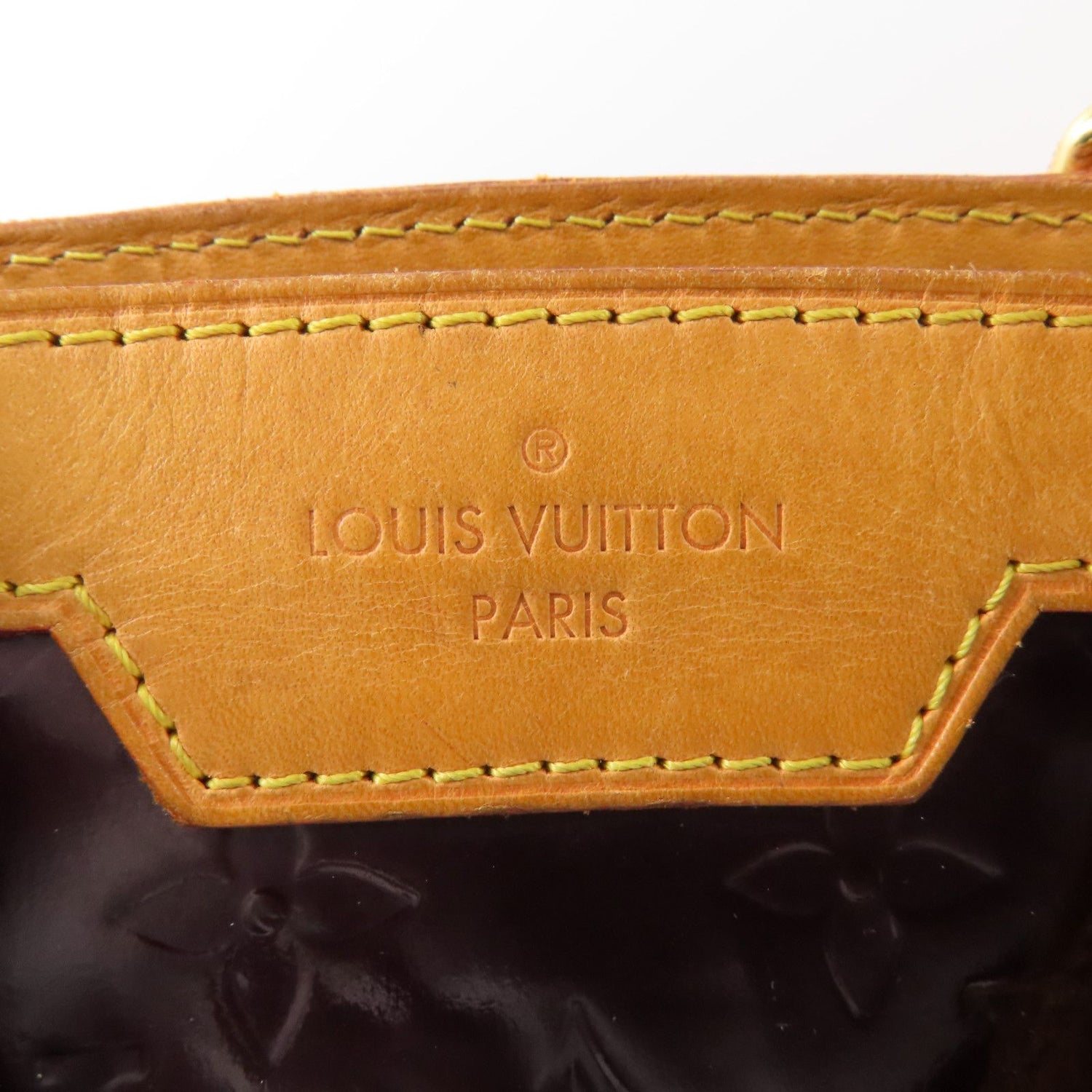 Louis Vuitton Vernis Blair Mm Handmade Shoulder And Back Bag Brown Red 2way Shoulder Bag M 90233
