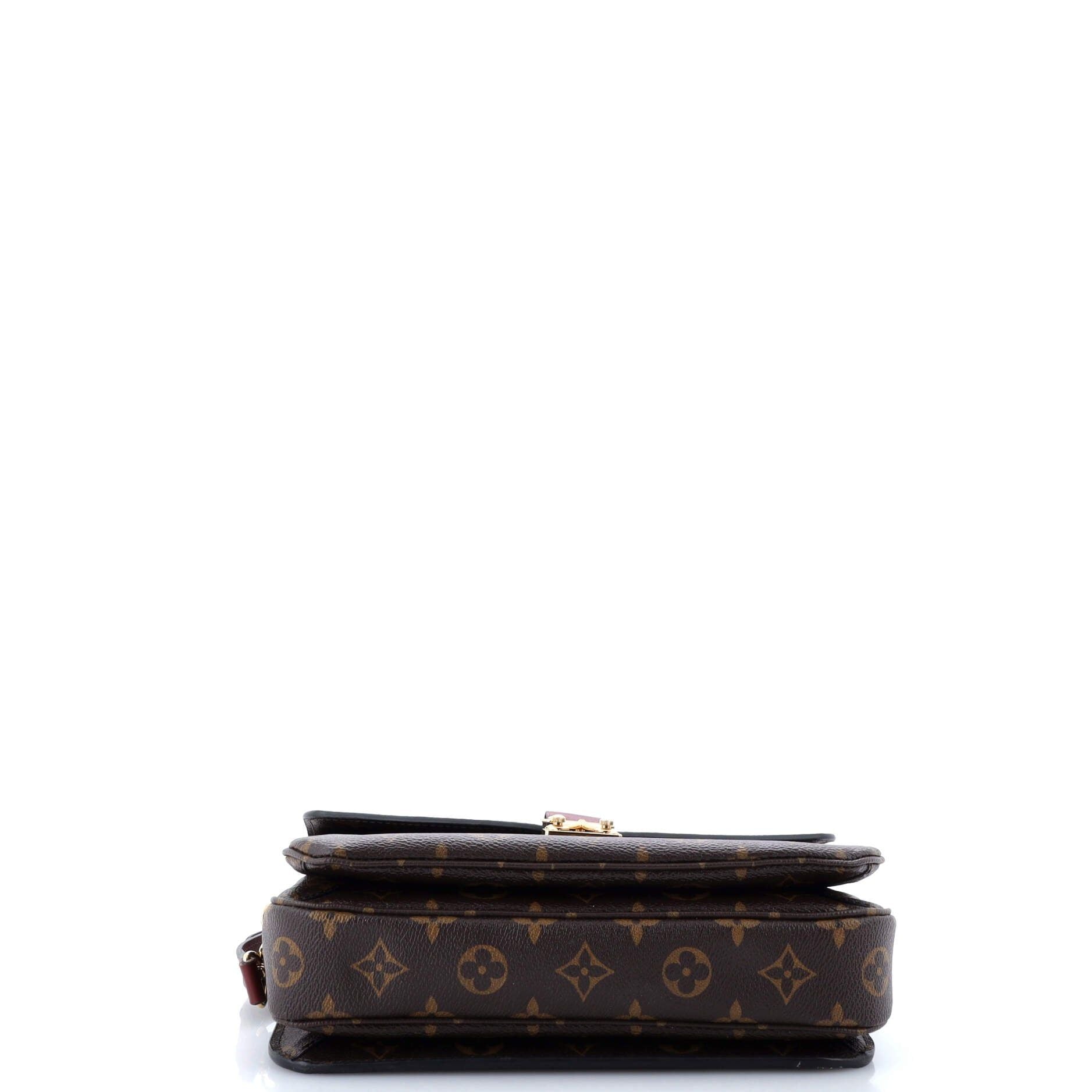Louis Vuitton Braided Handle Pochette Metis Monogram Canvas