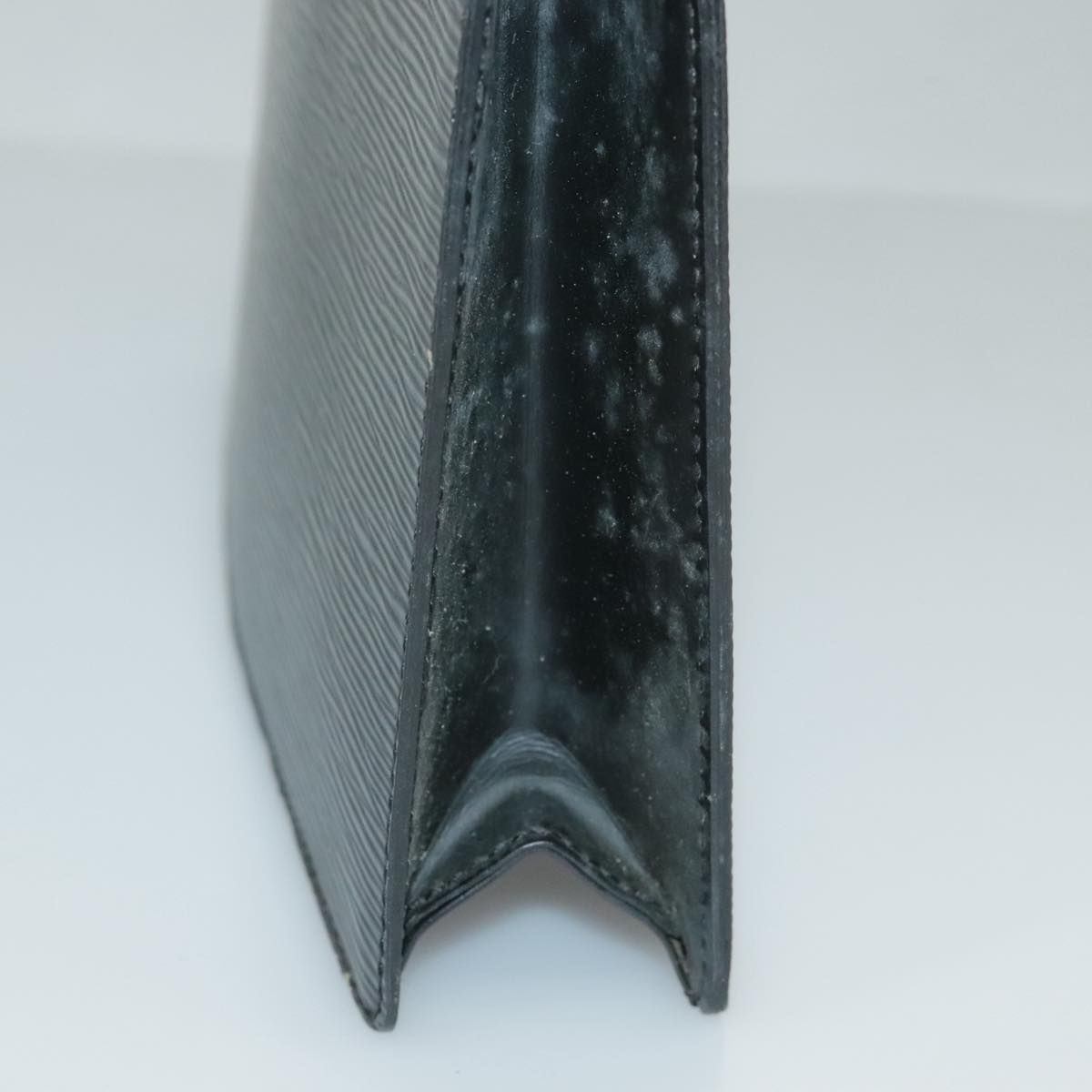 Louis Vuitton Epi Pochette Homme Clutch Bag Black Noir M 52522 Lv Auth