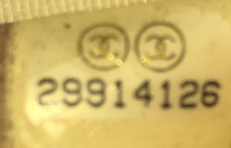 Chanel Round Clutch With Chain Quilted Tweed Mini