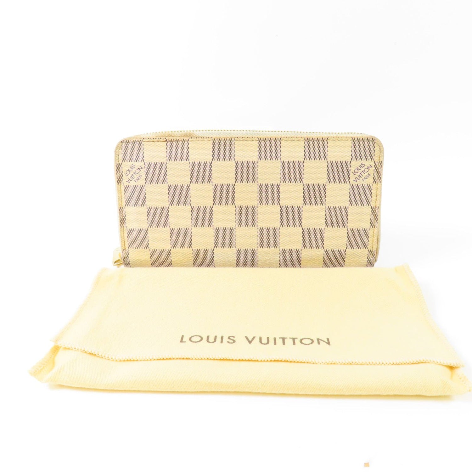 Louis Vuitton Zippy Wallet NM, Damier Azur