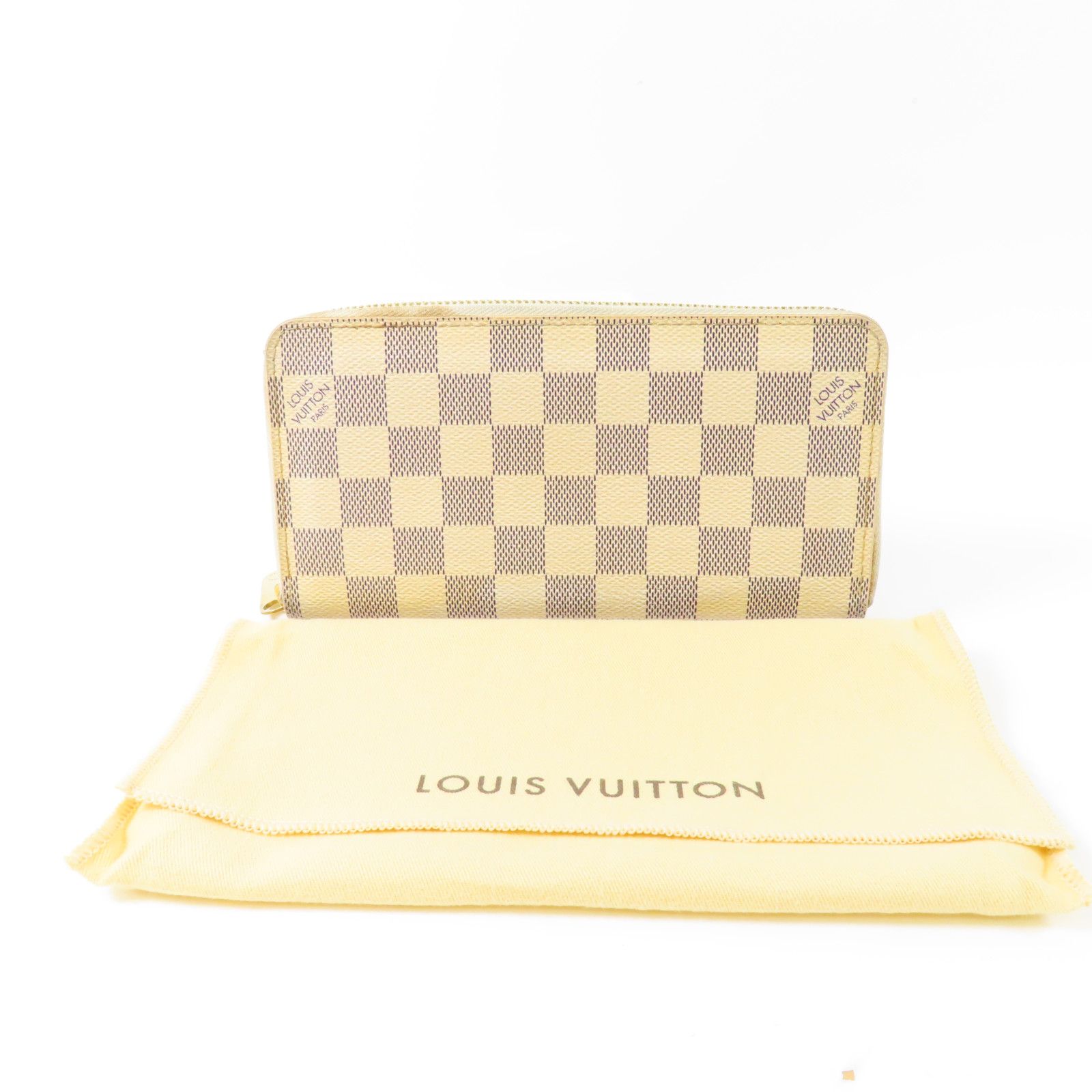 Louis Vuitton Zippy Wallet NM, Damier Azur