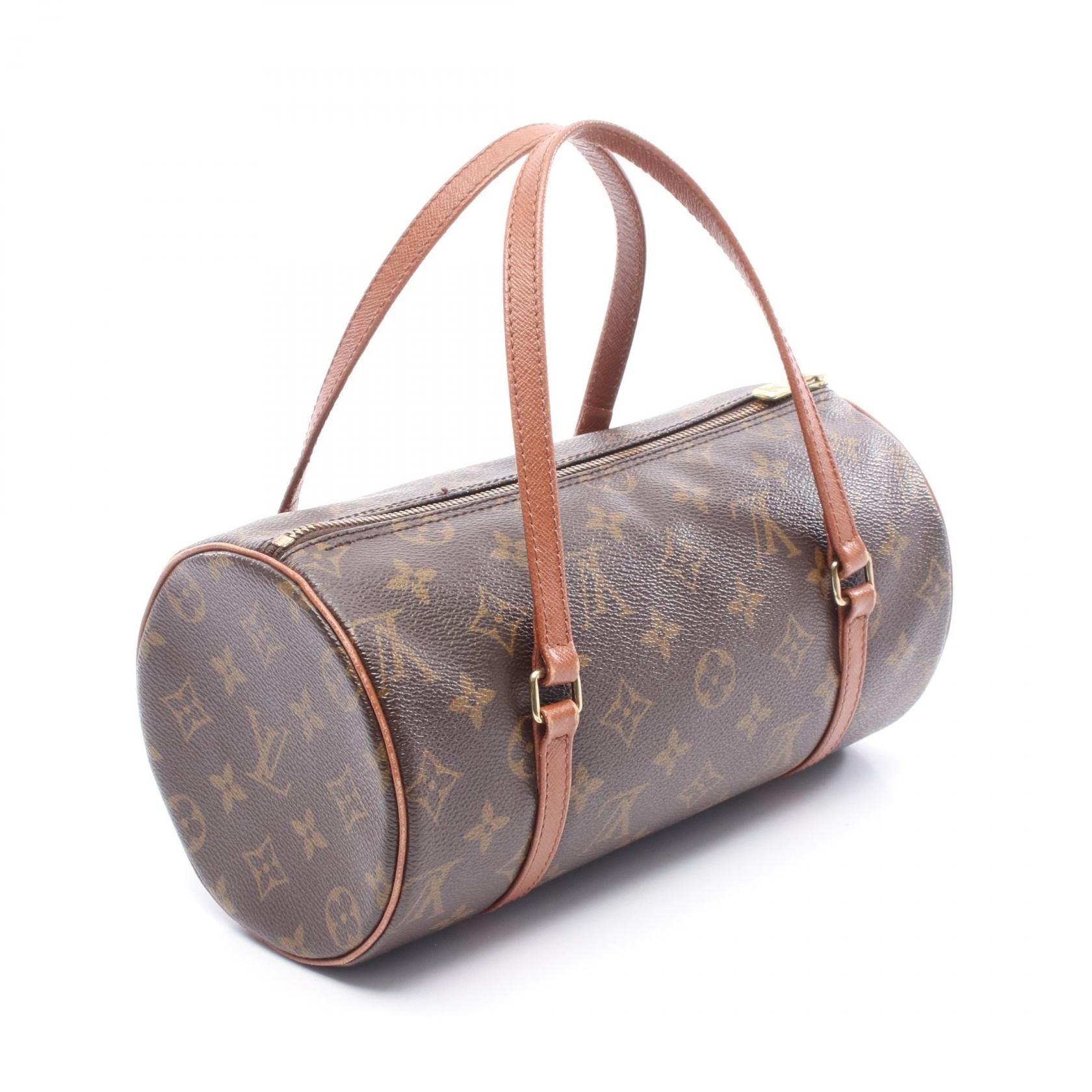 Louis Vuitton Papillon 26 Old Model Brown Handbag M 51366