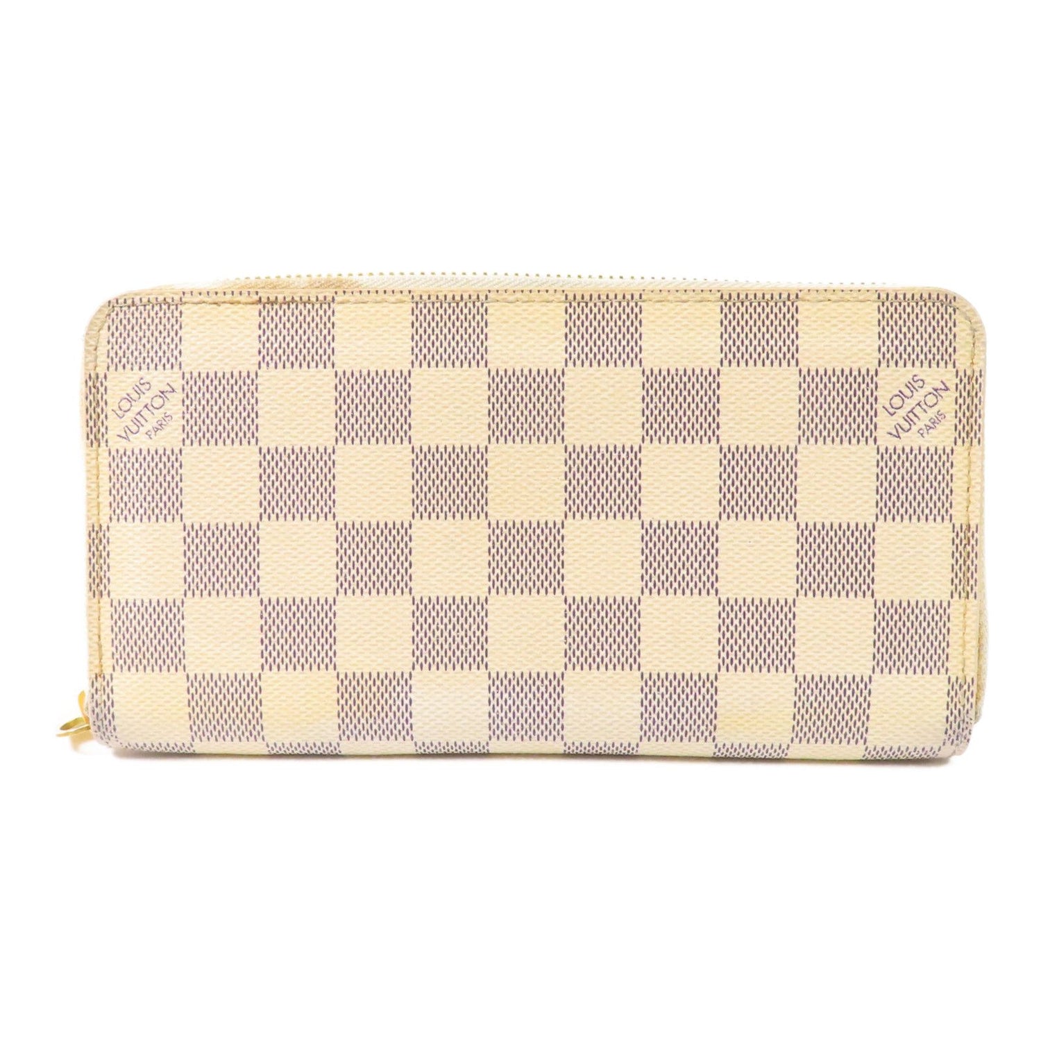 Louis Vuitton Zippy Wallet NM, Damier Azur