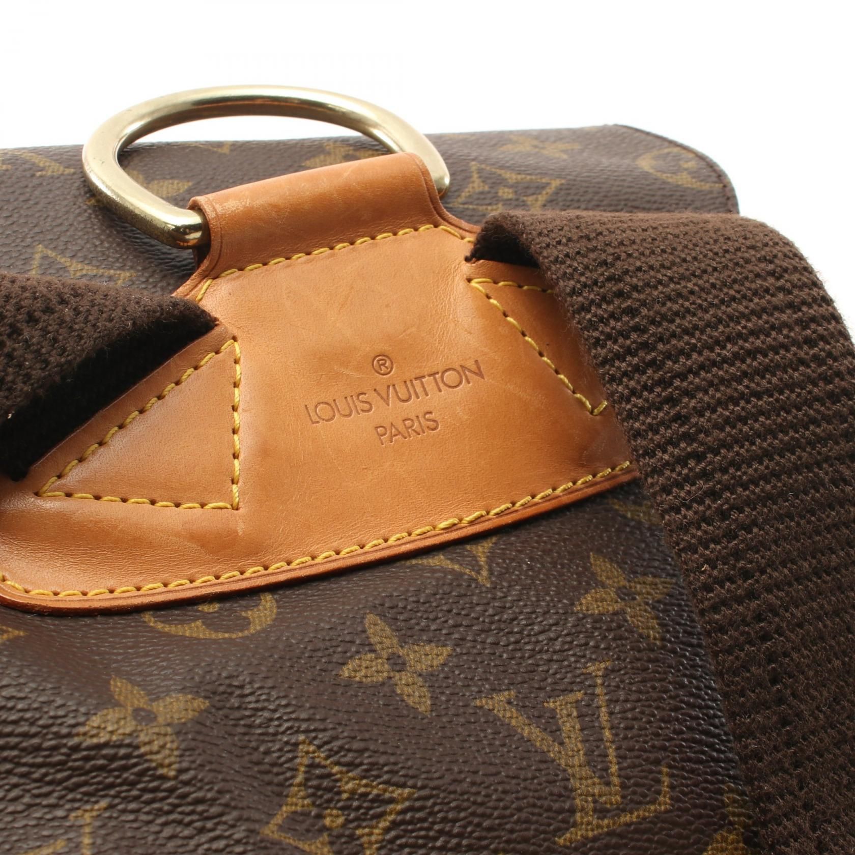 Louis Vuitton Montsouris Gm Brown Backpack Backpack M 51135