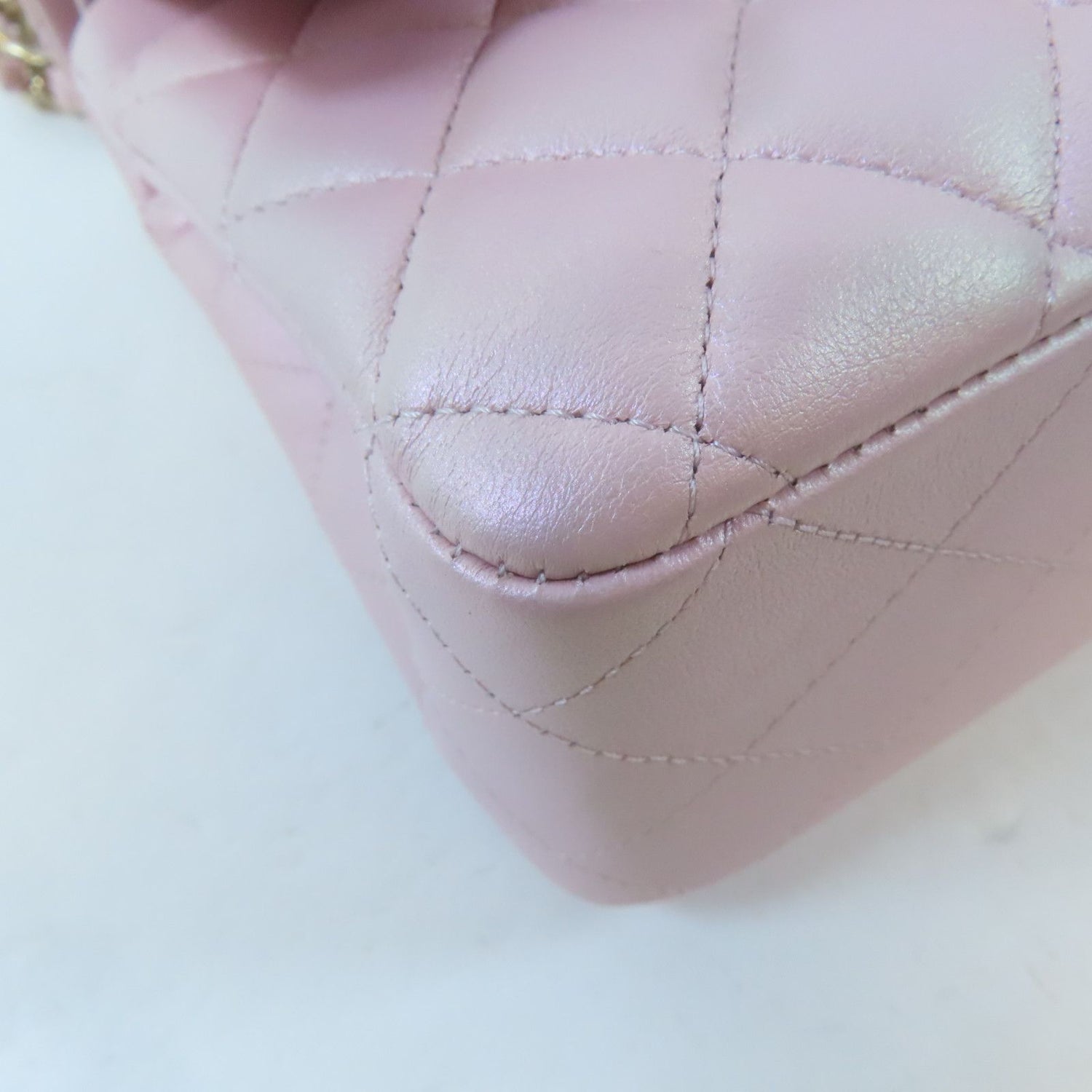 Chanel Caviar Quilted 25 Double Flap Light Pink