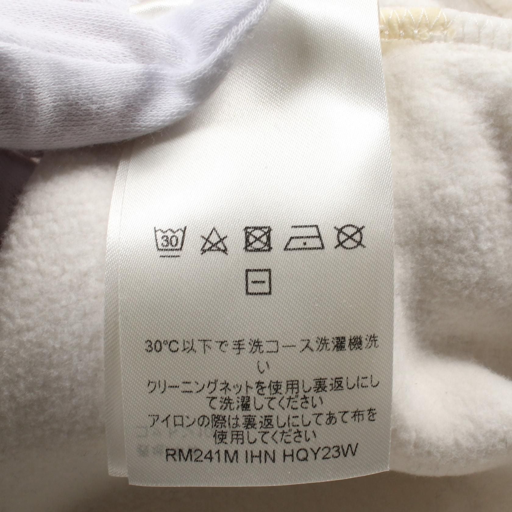 Louis Vuitton Sweat Shirts Rm 241m Ihn Hqy 23w Cotton White Black Mens L