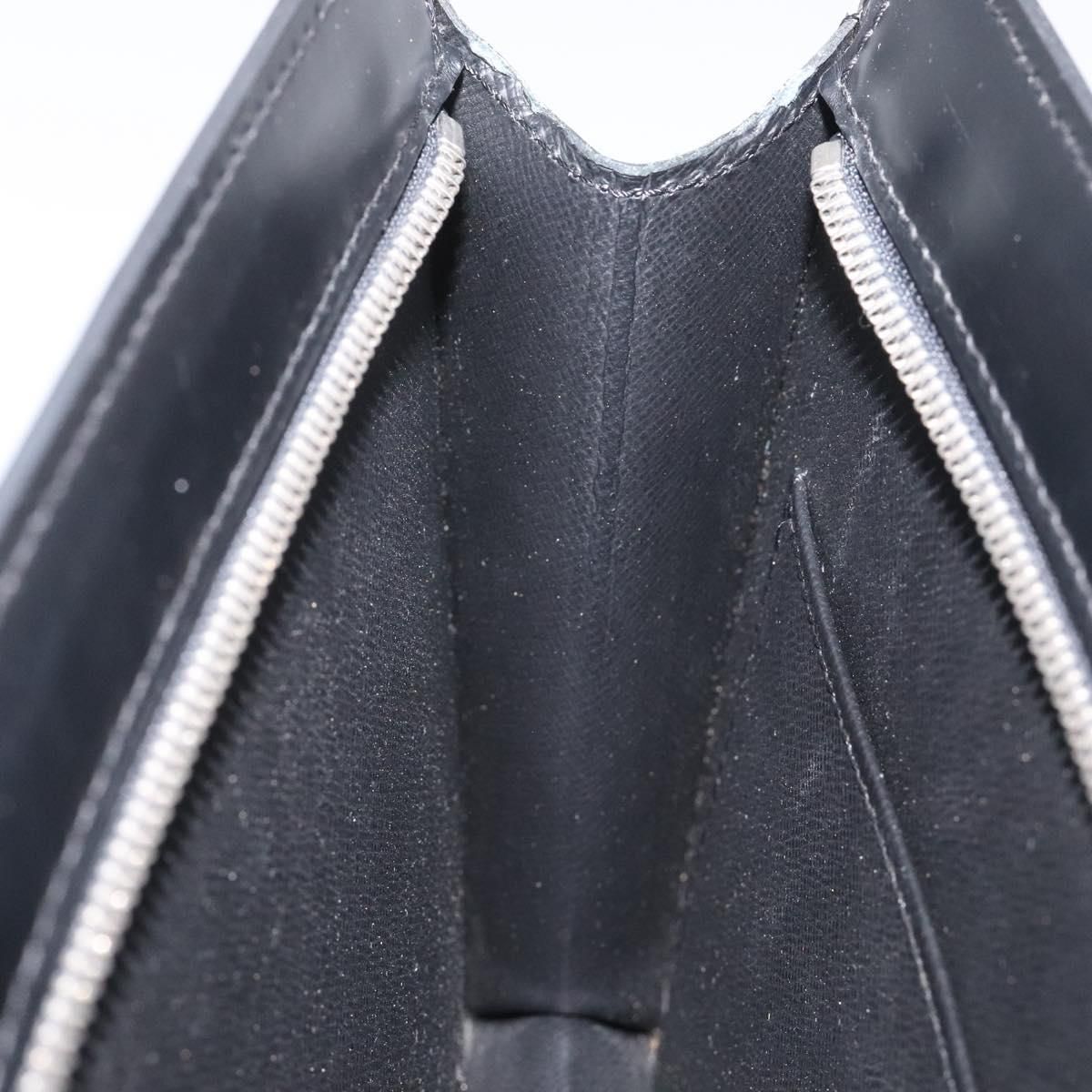 Louis Vuitton Epi Pochette Homme Clutch Bag Black Noir M 52522 Lv Auth