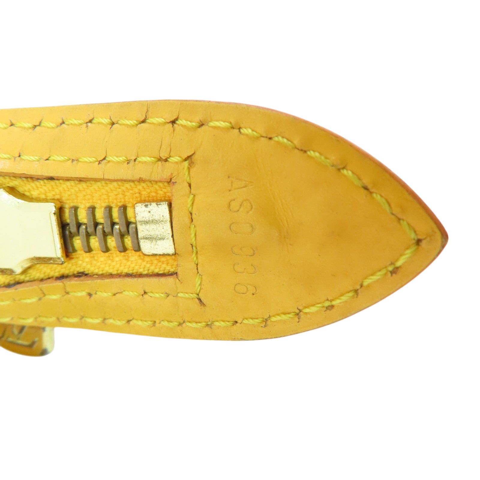 Louis Vuitton Saint Jacques Shoulder Bag Epi Leather Yellow M 52269