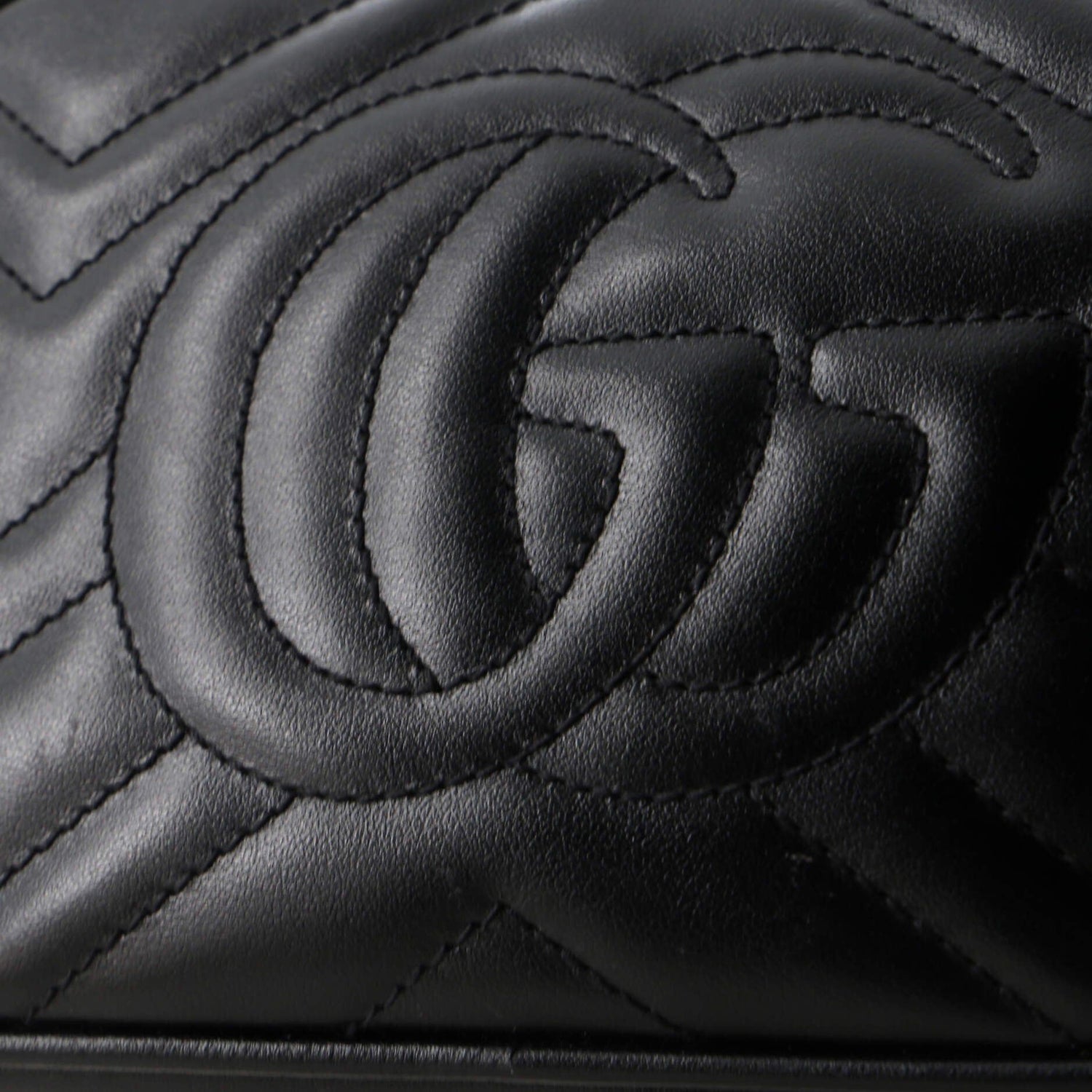 Gg Marmont Shoulder Bag Matelasse Leather Mini