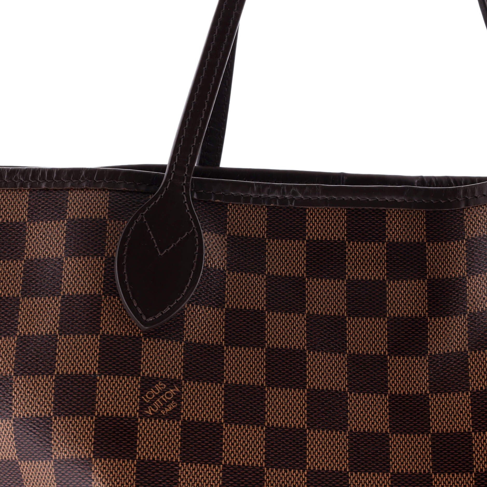 Louis Vuitton Neverfull Nm Tote Damier Gm