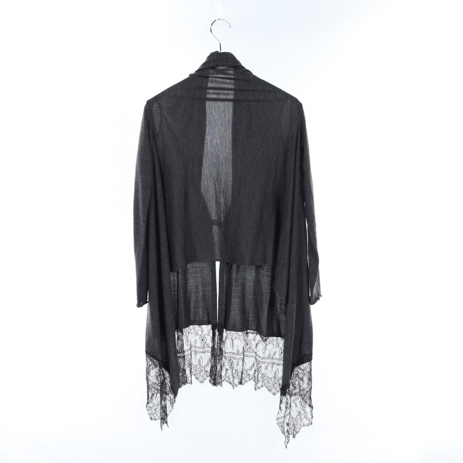 Valentino Cardigan Wool Silk Cashmere Gray S