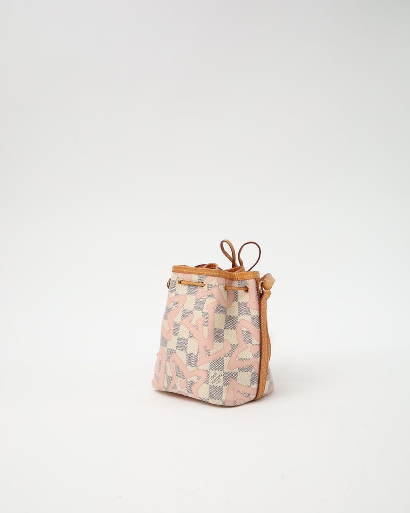 Louis Vuitton Damier Azur Tahitienne Nano Noé Crossbody Bag