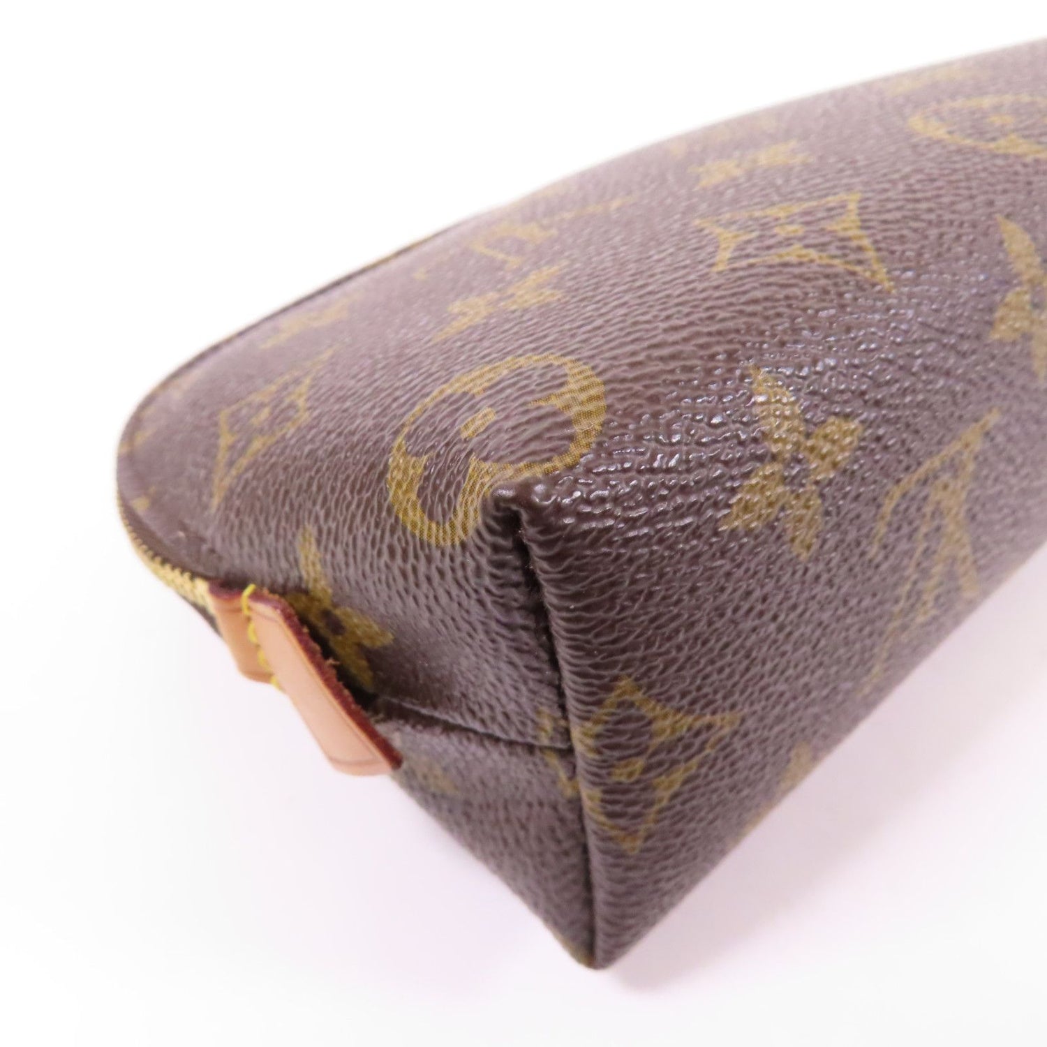 Louis Vuitton Monogram Cosmetic Pouch Pm Brown Brown Business Bag Clutch Bag M 47515