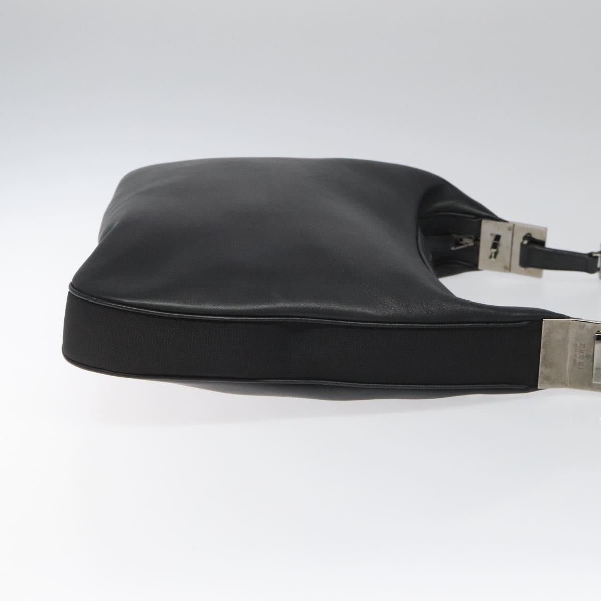 Gucci Black Leather Shoulder Bag