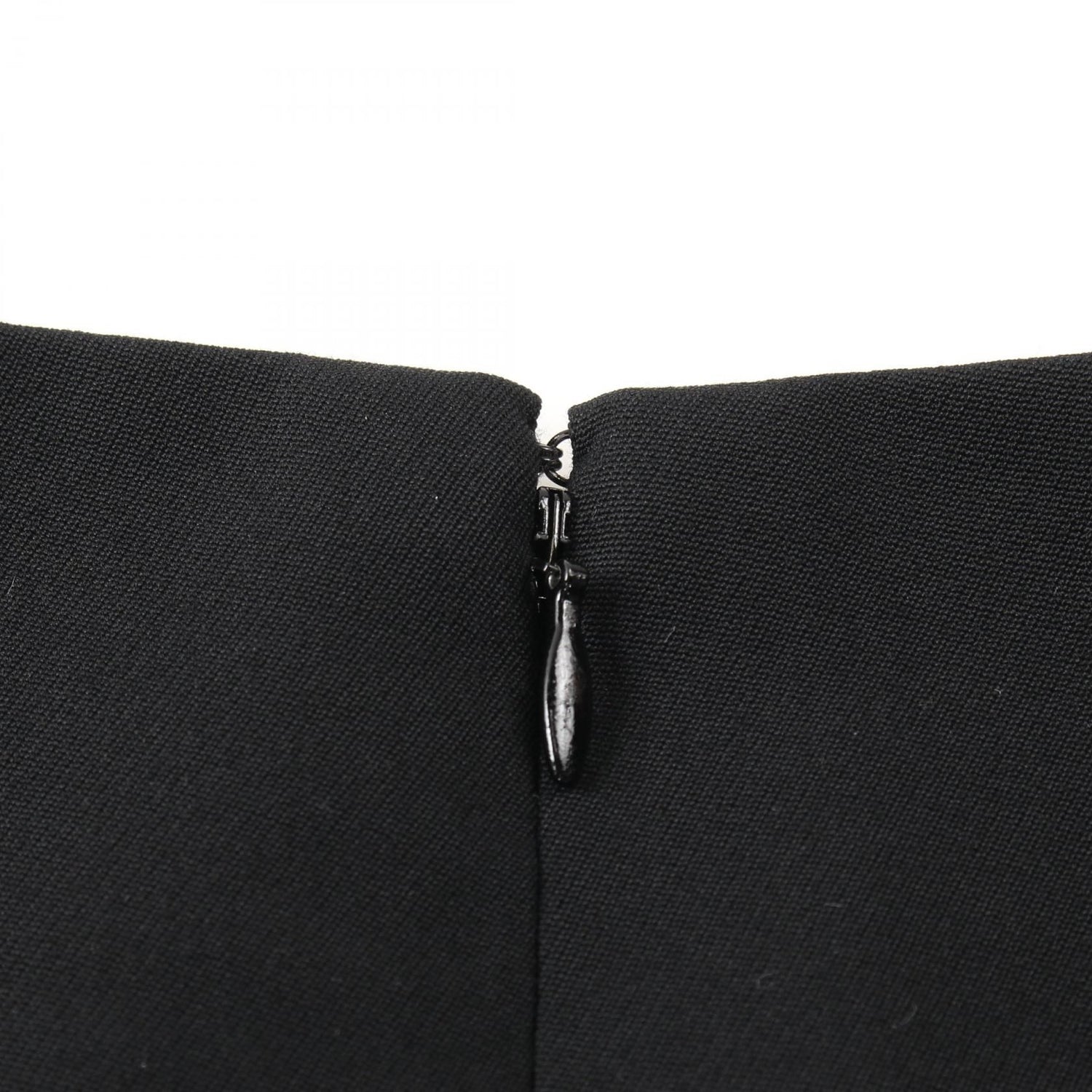 Chanel Coco Mark Button Jacket Skirt Set P 17768v 09938 Wool Black