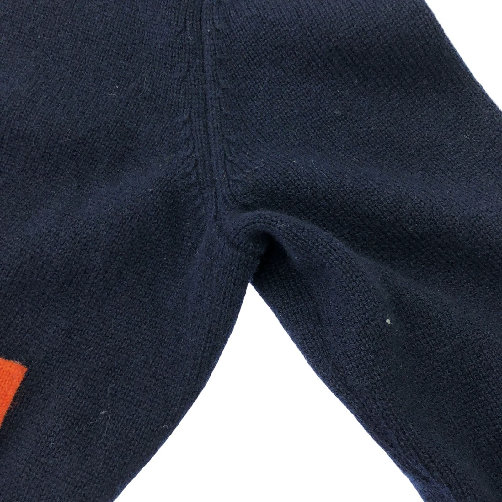 Chanel Navy Cardigan Cashmere