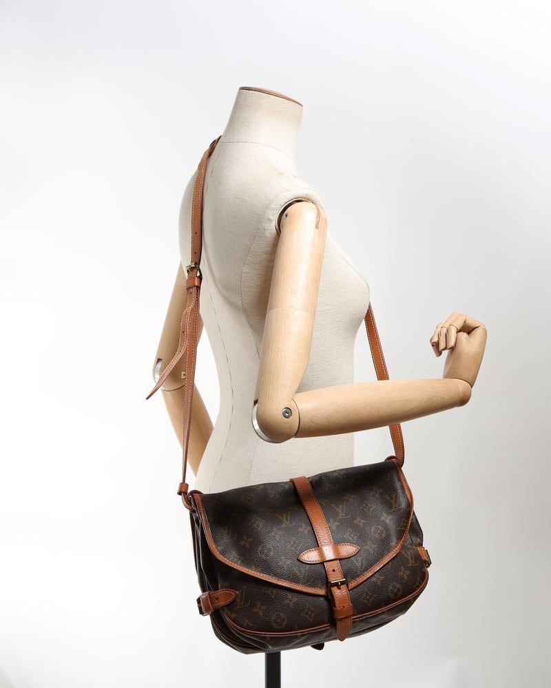 Louis Vuitton Monogram Saumur 30 Bag