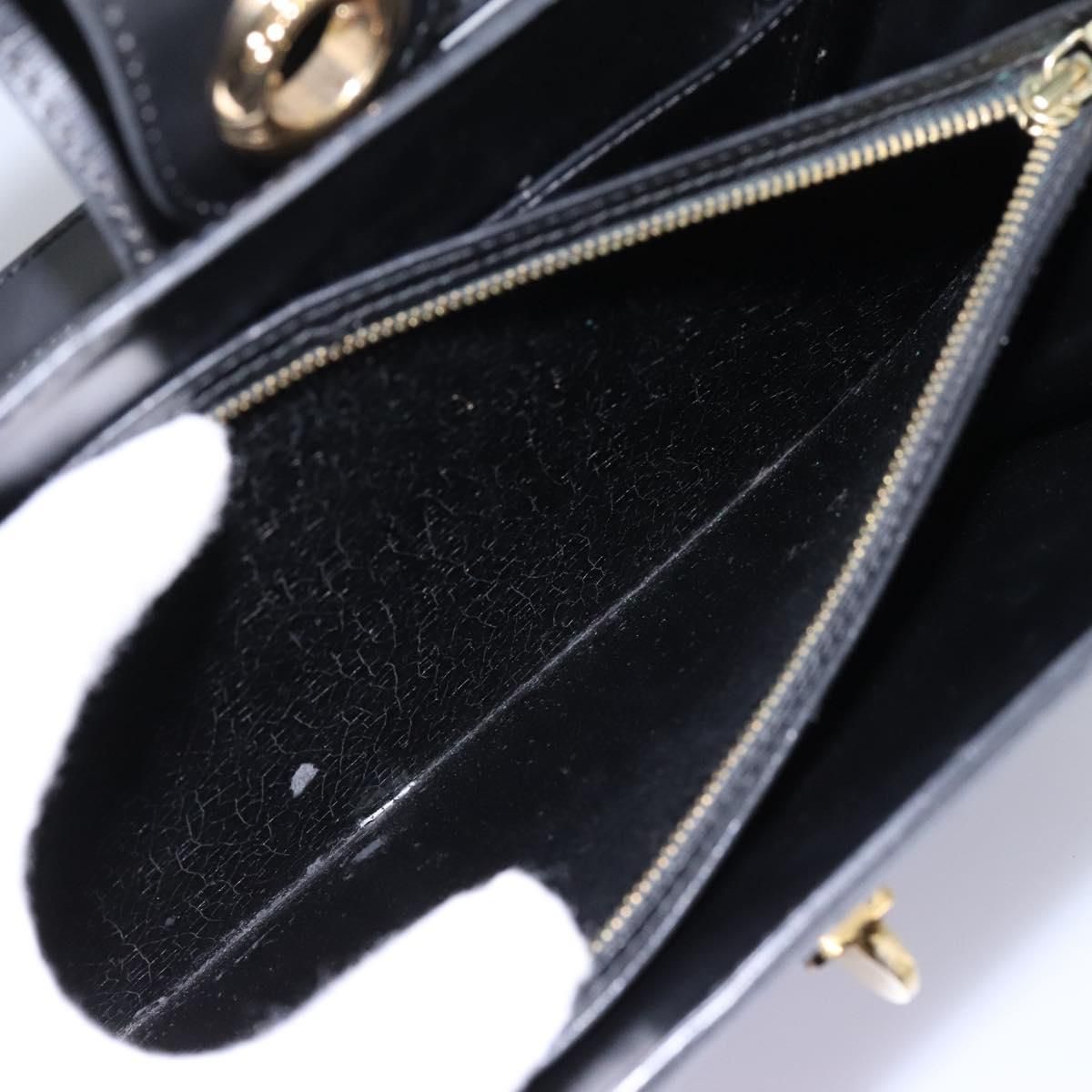 Louis Vuitton Epi Capuchin Shoulder Bag Black M 52342 Lv Auth