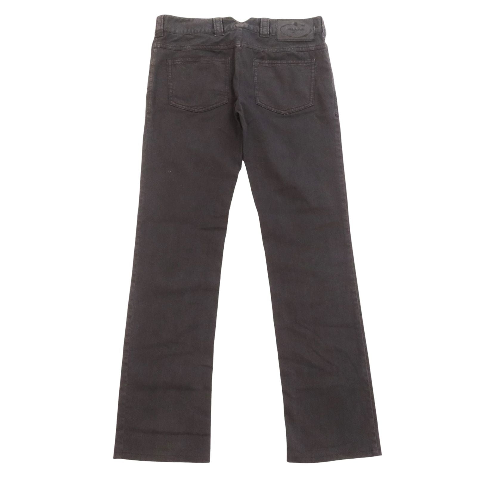 Prada Black Cotton Pants 40