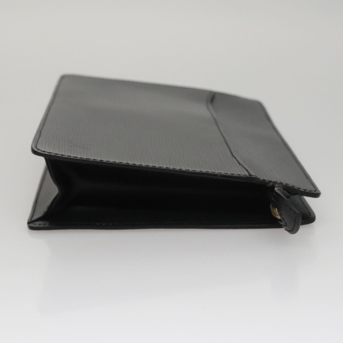 Louis Vuitton Epi Pochette Homme Clutch Bag Black Noir M 52522 Lv Auth