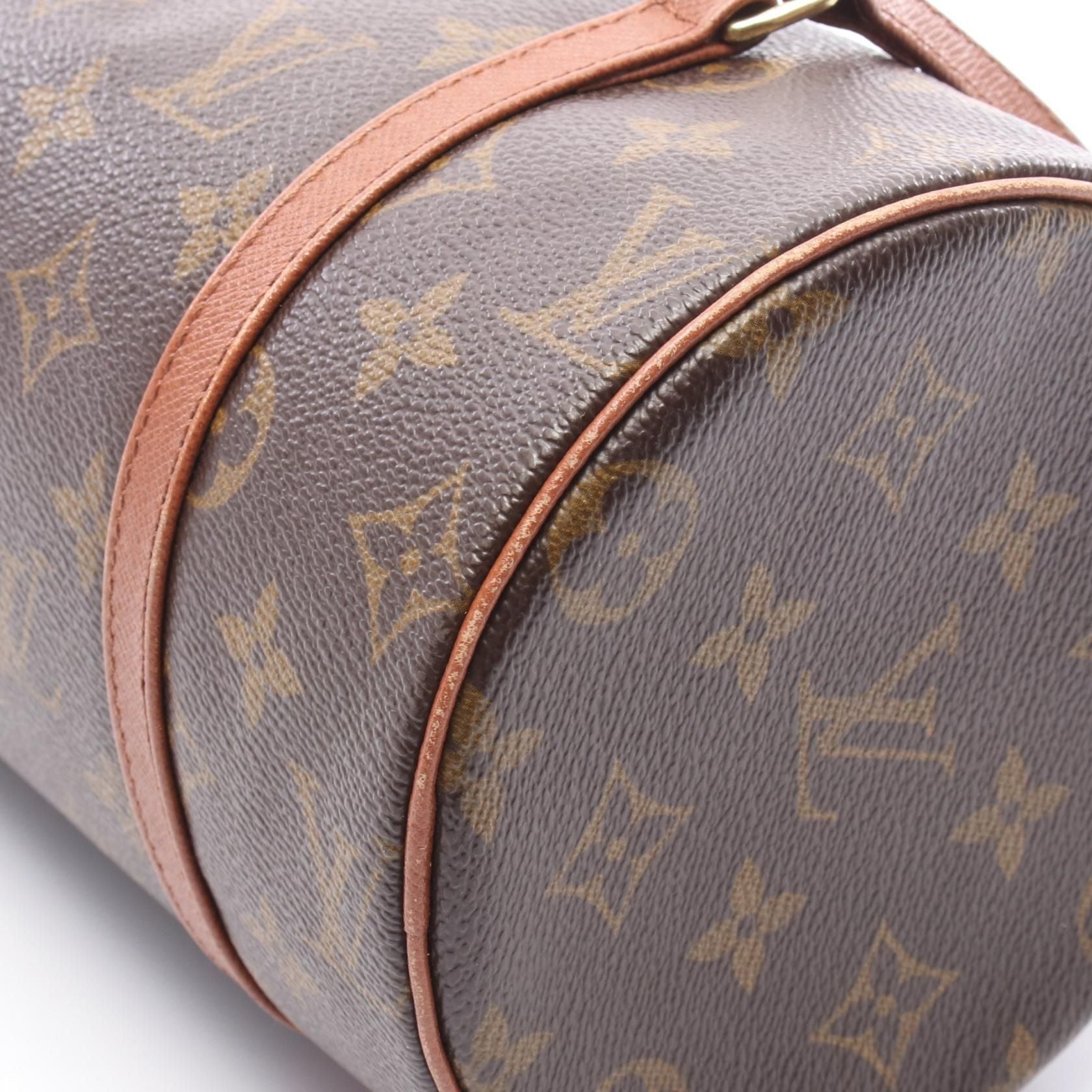 Louis Vuitton Papillon 26 Old Model Brown Handbag M 51366