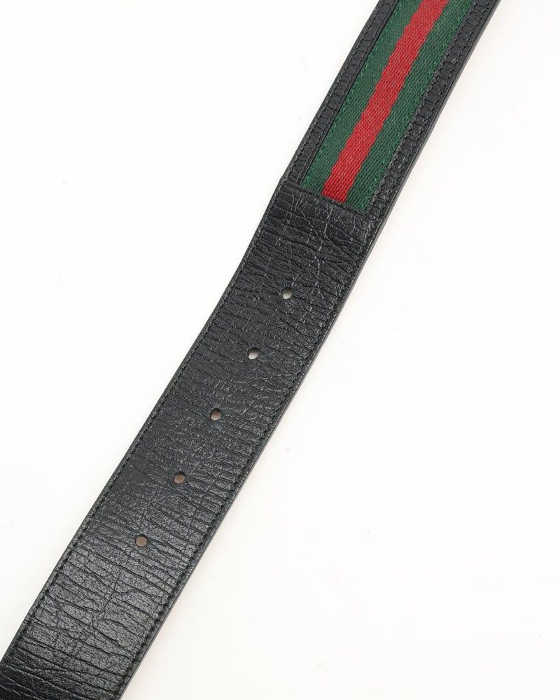 Gucci Interlocking G Leather Belt
