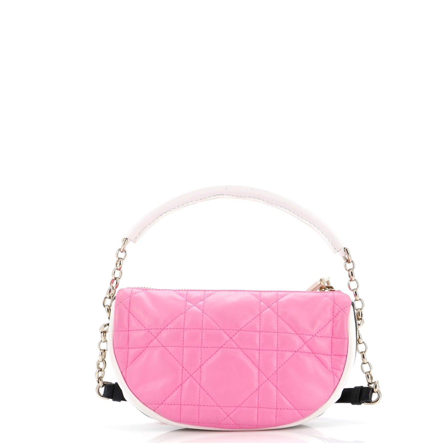 Christian Dior Vibe Hobo Cannage Quilt Lambskin Small