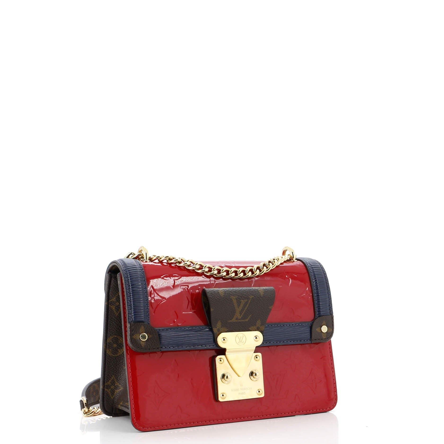 Louis Vuitton Wynwood Handbag Monogram Vernis With Monogram Canvas And Epi Leather