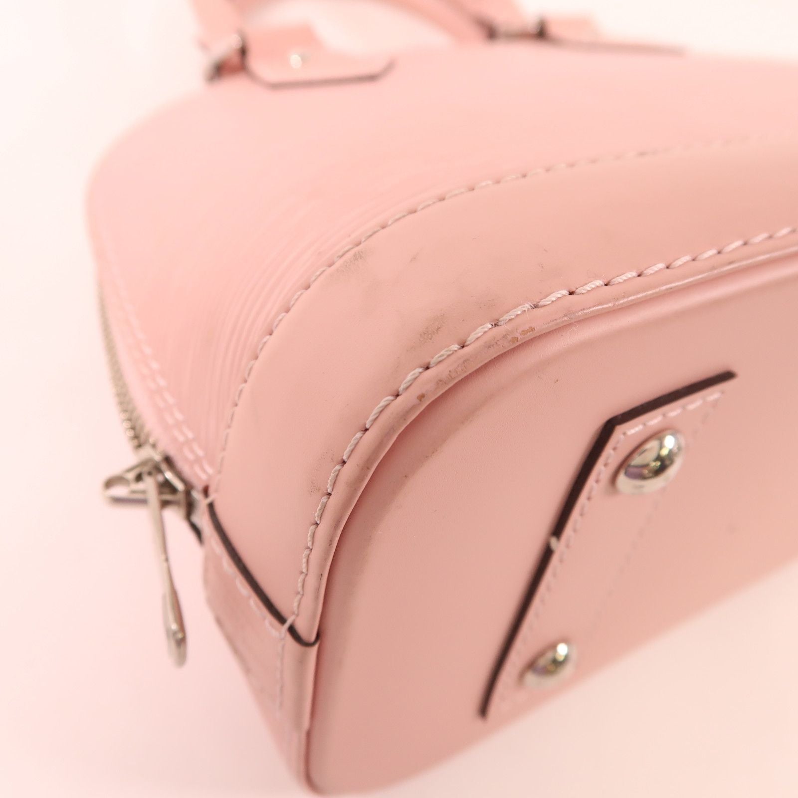 Louis Vuitton Epi Alma Bb Ginko Hand-hound Shoulder Bag Pink 2way Shoulder Bag M 41327