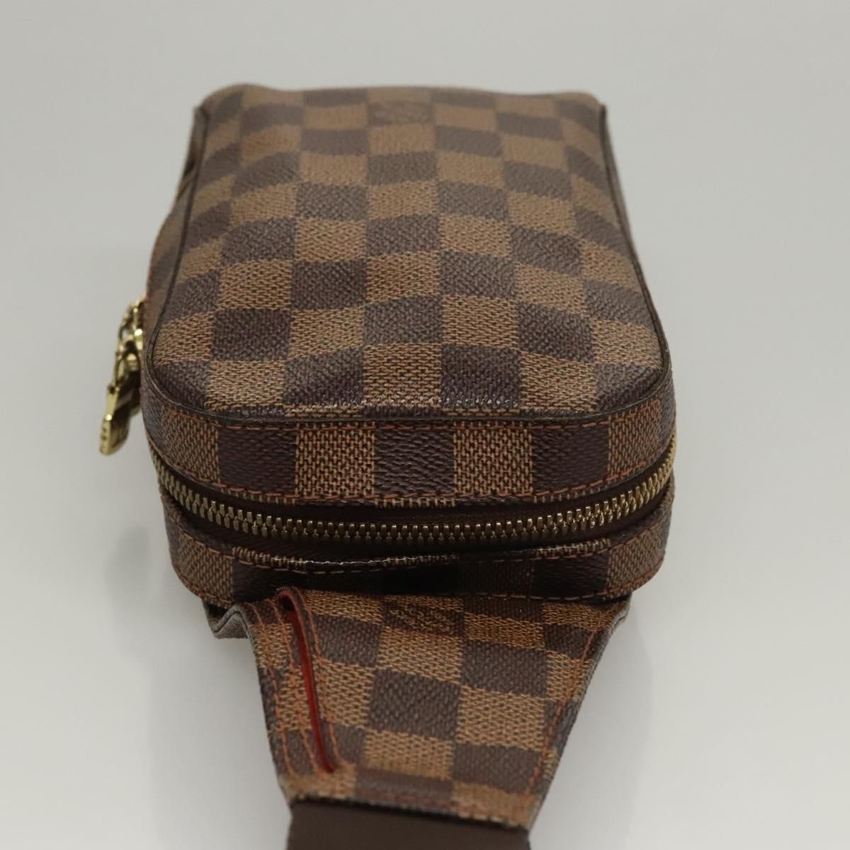 Louis Vuitton Damier Ebene Geronimos Shoulder Bag N 51994 Lv Auth
