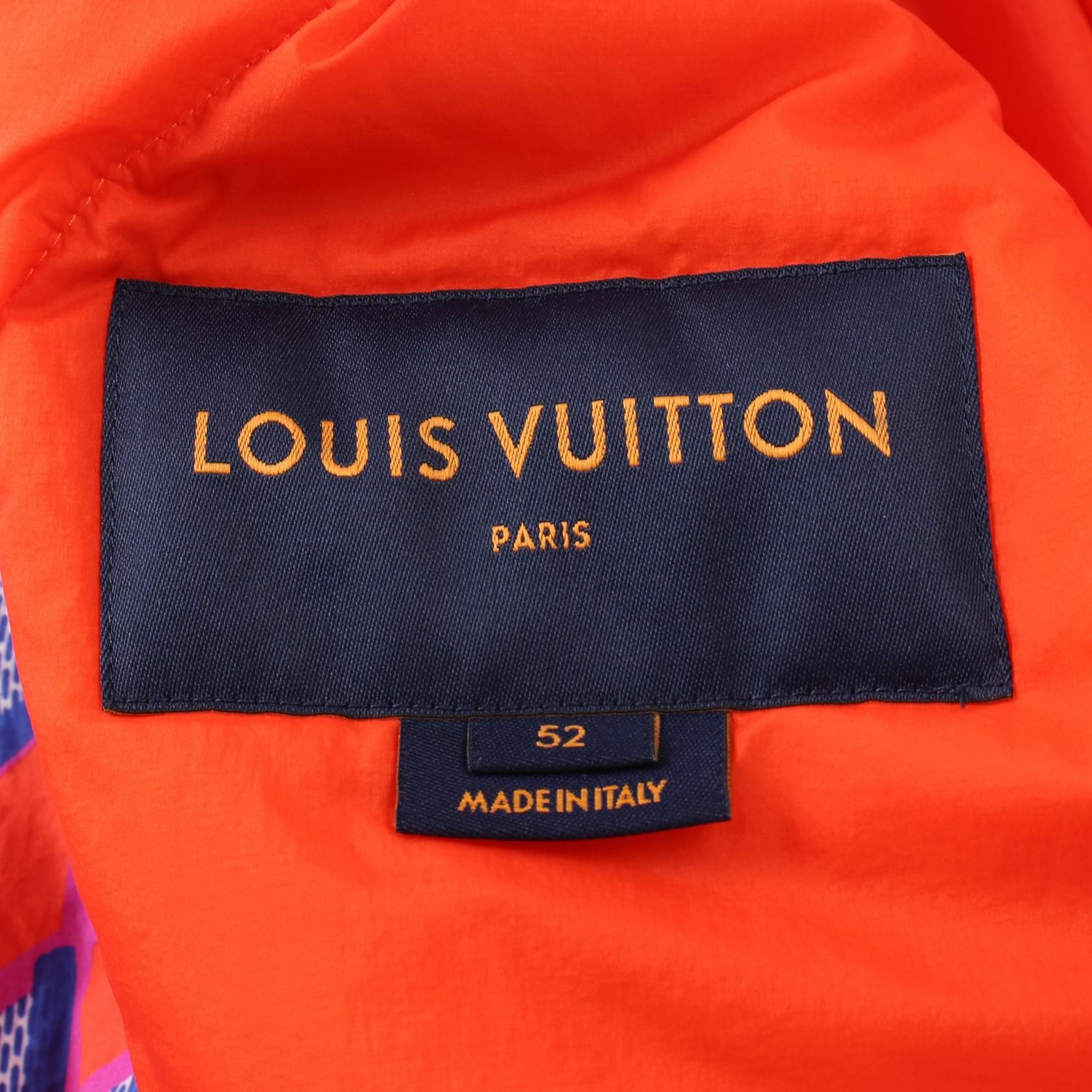 Louis Vuitton Diamond Damier Orange Multicolor Blouson Rm 222pp 0hnb 73e