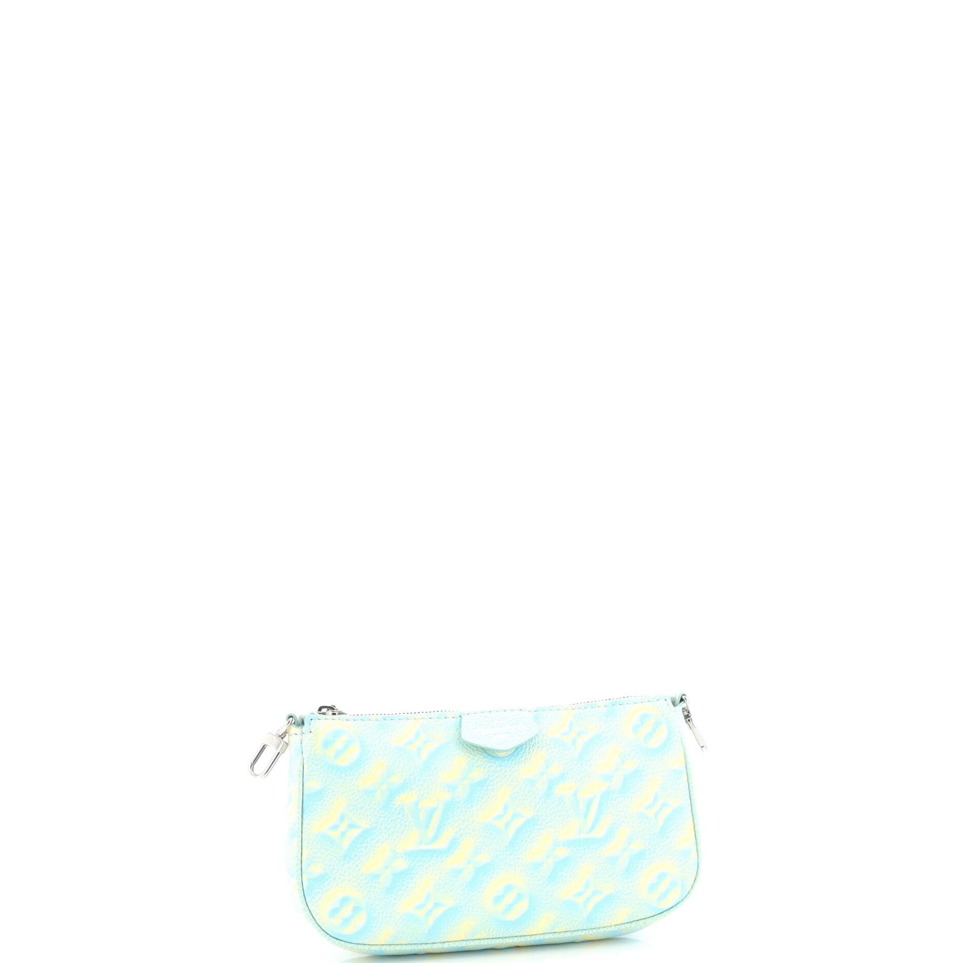 Louis Vuitton Multi Pochette Accessoires Pouch Stardust Monogram Empreinte Leather Small